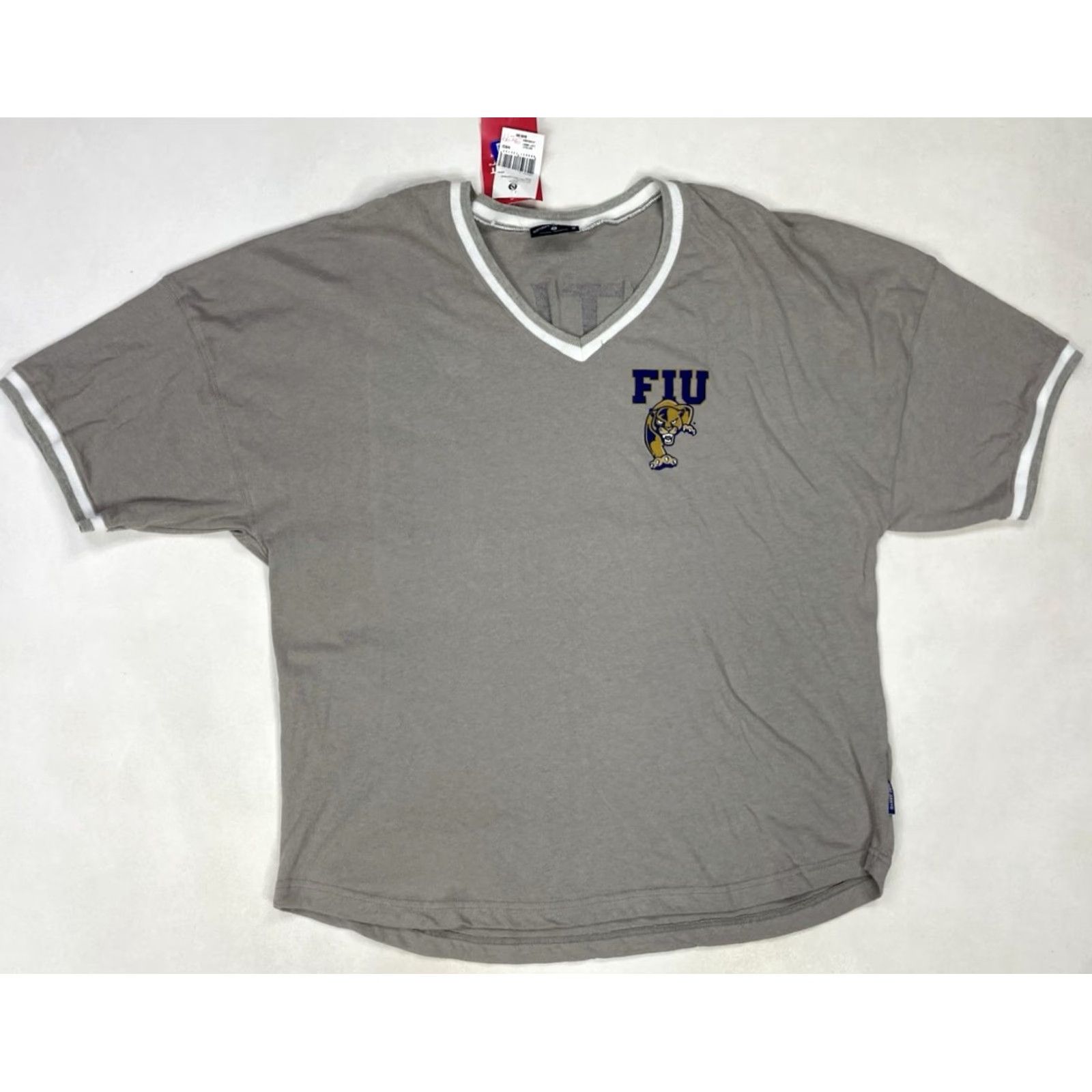 ESPIRIT VINTAGE Spirit FIU Panthers T-shirt Women Medium Gray Short Sleeve University Size M / US 6-8 / IT 42-44 - 2 Thumbnail