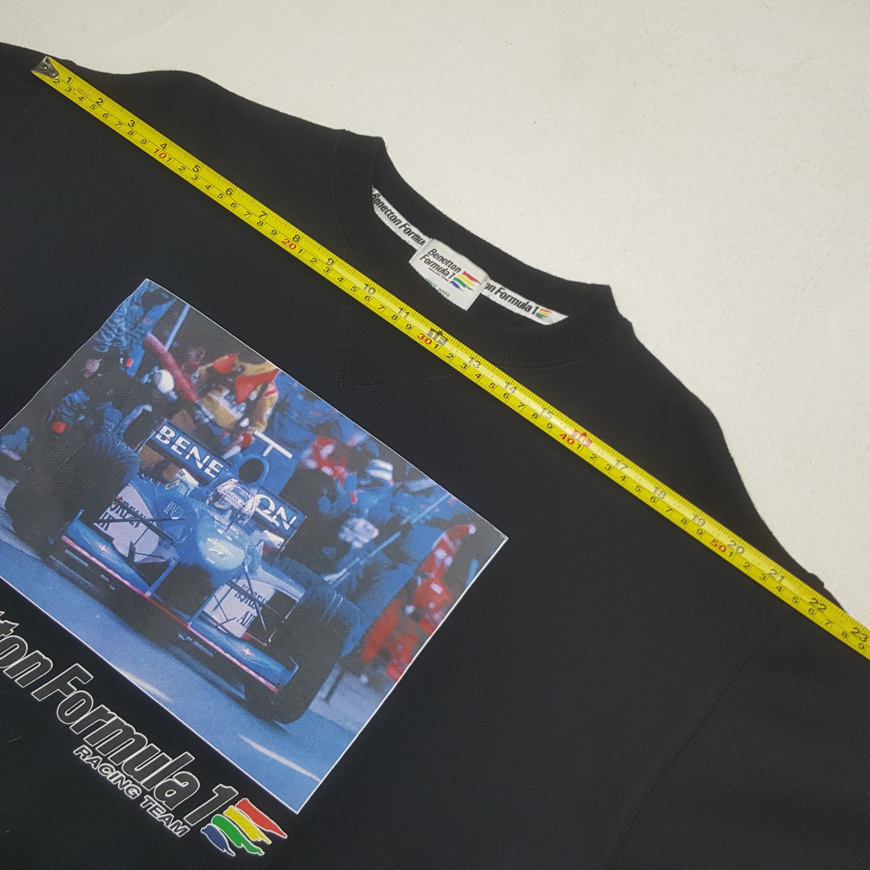 Benetton Vintage Benetton Formula1 Racing Sweatshirt Size US M / EU 48-50 / 2 - 5 Thumbnail