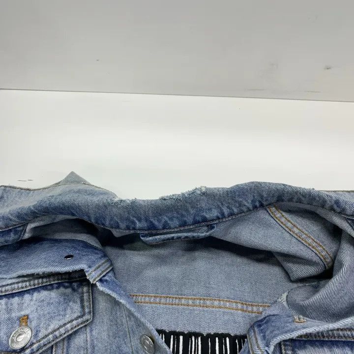 Balenciaga Balenciaga Logo Relaxed Denim Jacket for All 0079-2507 Size US S / EU 44-46 / 1 - 7 Thumbnail