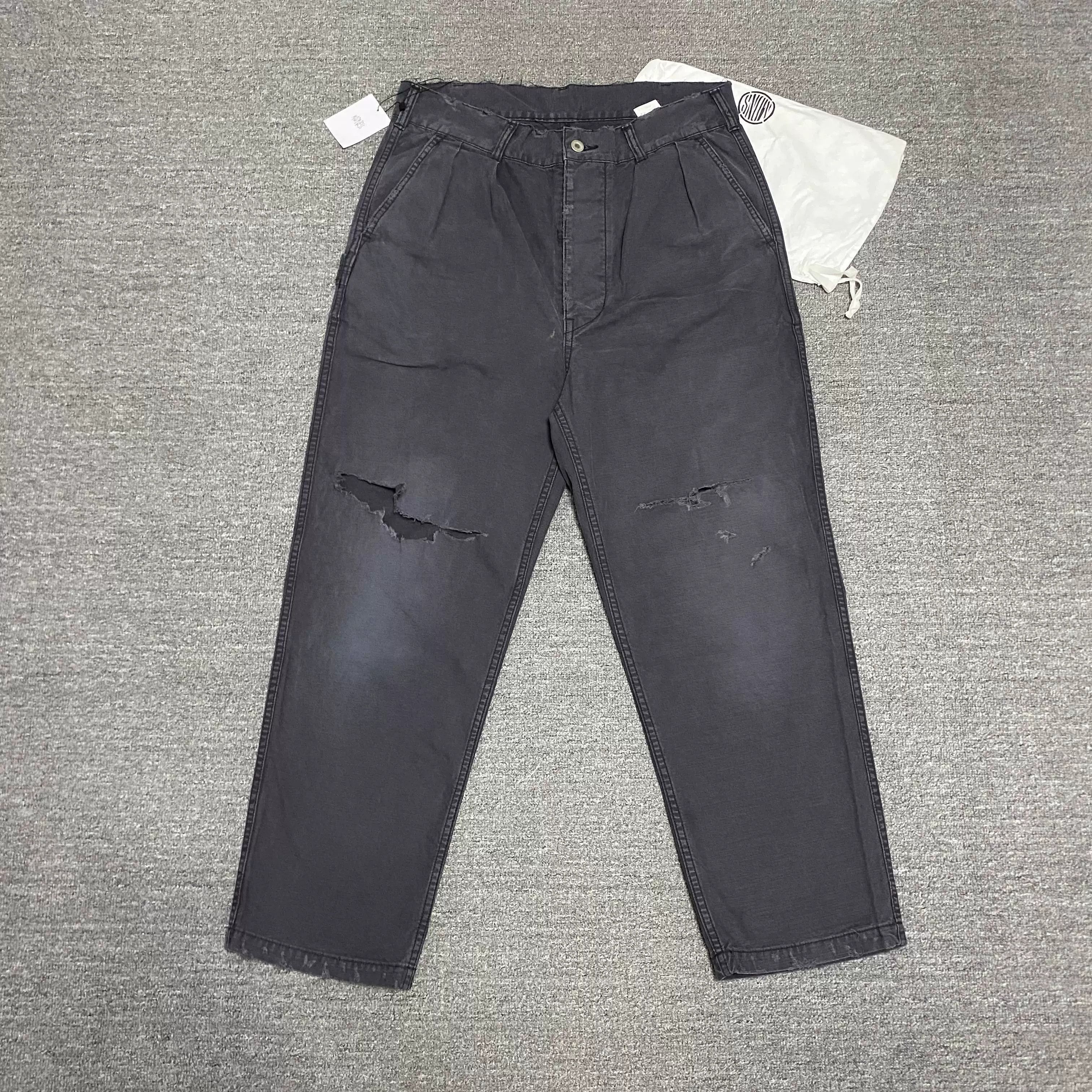 Madness MADNESS 22SS Japan Chion Washed Casual Pants Size US 34 / EU 50 - 1 Thumbnail