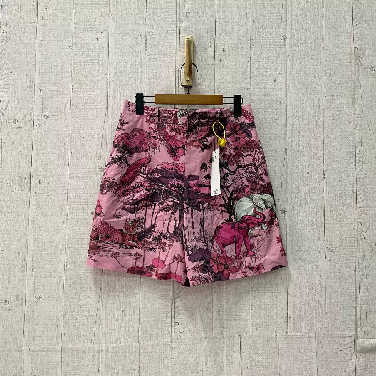 Dior Dior Animal Print Shorts Size 40" / US 18 - 1 Thumbnail