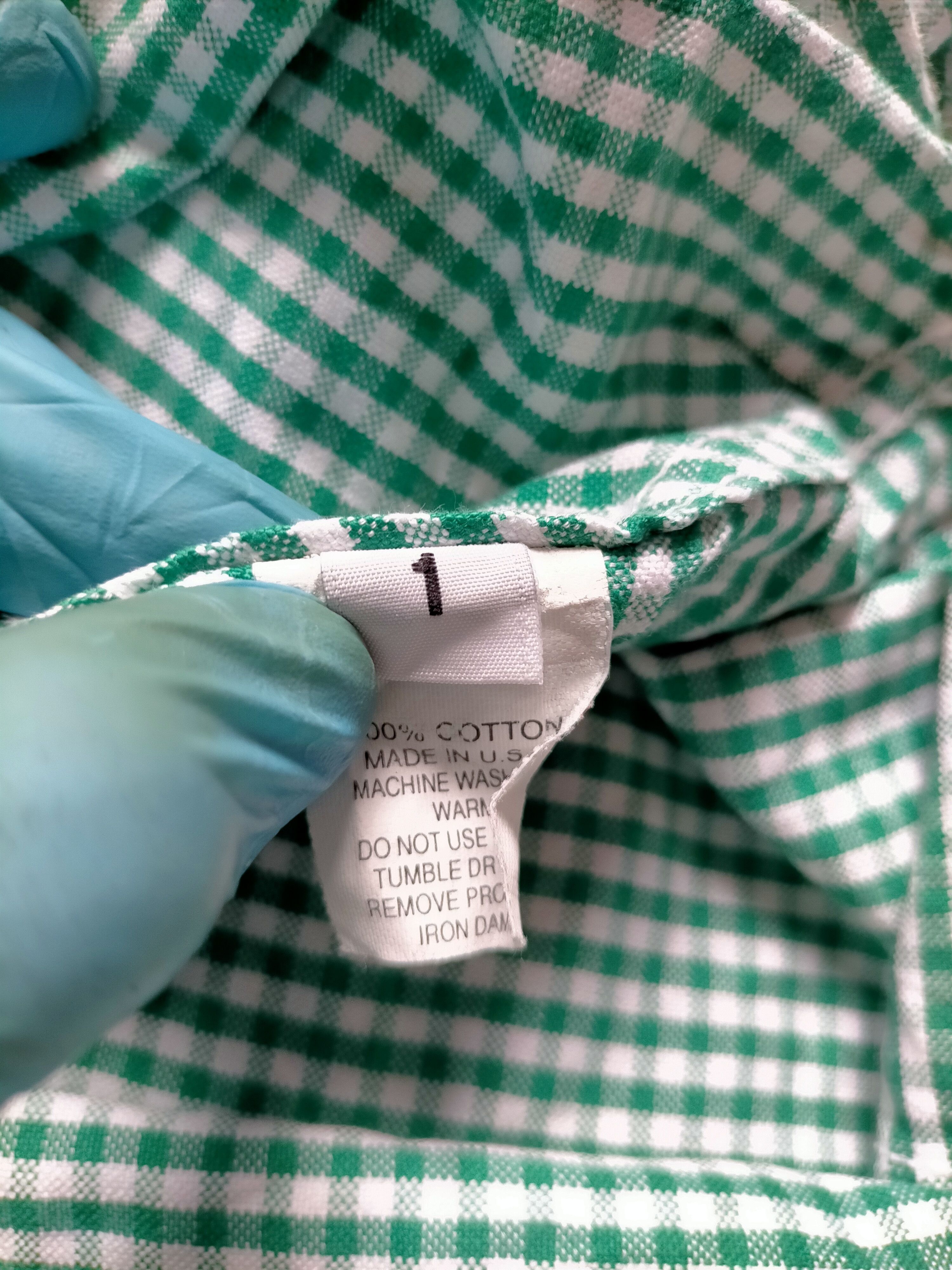 Thom Browne Thom Browne New York Green Check Button ups shirt Size US S / EU 44-46 / 1 - 16 Thumbnail