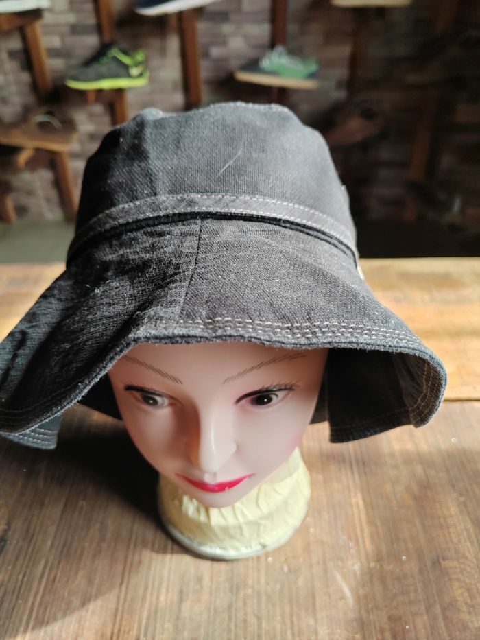 Japanese Brand Vintage Japanese Style Bucket Hat Cap Size ONE SIZE - 2 Thumbnail