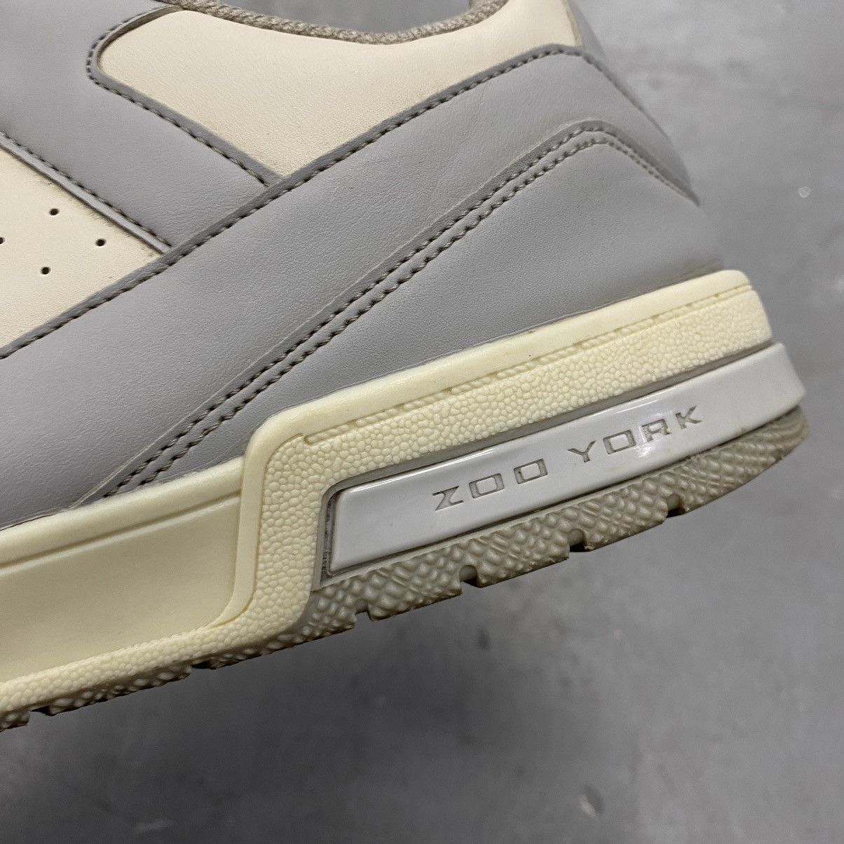 Vintage × Zoo York Zoo York Low Top Grey/White Skate Sneakers LV Trainer Style Size US 13 / EU 46 - 8 Thumbnail