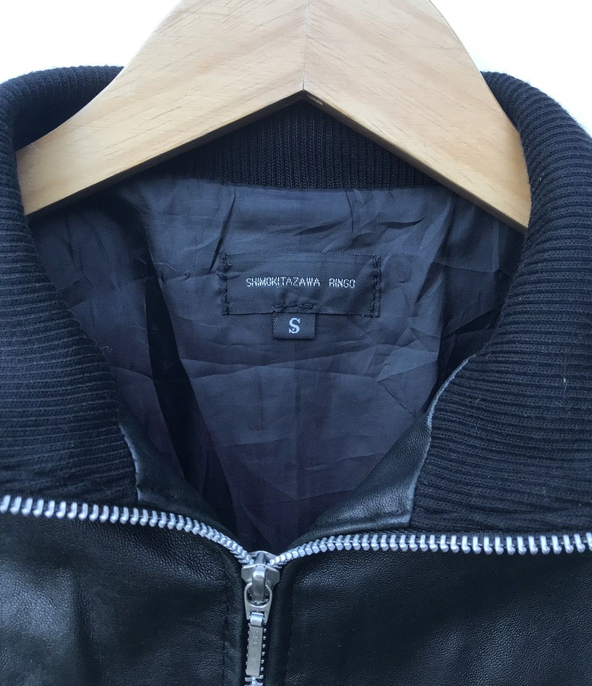 Japanese Brand Japan Designer Shimokitazawa Ringo Leather Jacket Size US S / EU 44-46 / 1 - 2 Thumbnail