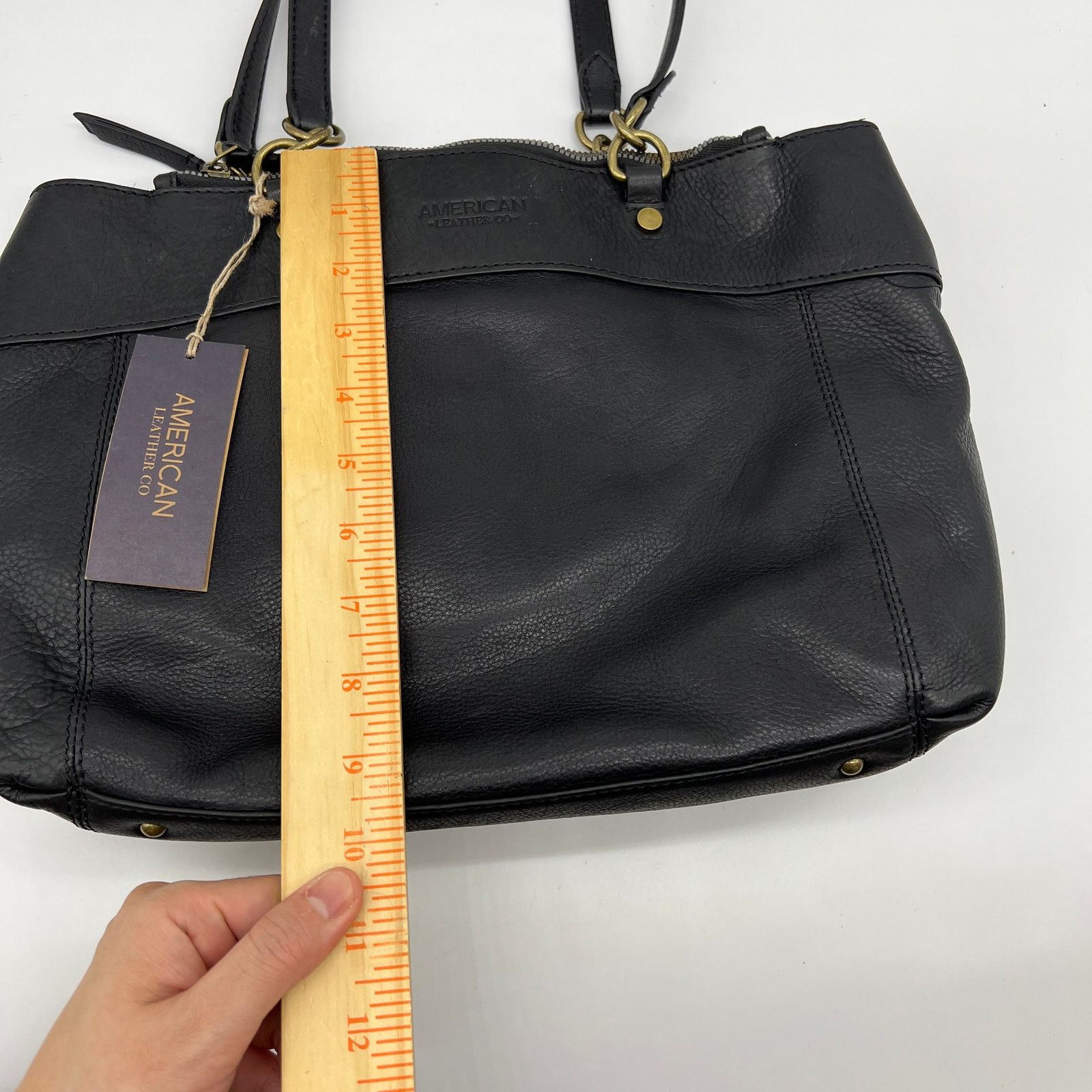 Other American Leather Co. Taylor Triple Entry Satchel Black Size ONE SIZE - 3 Thumbnail