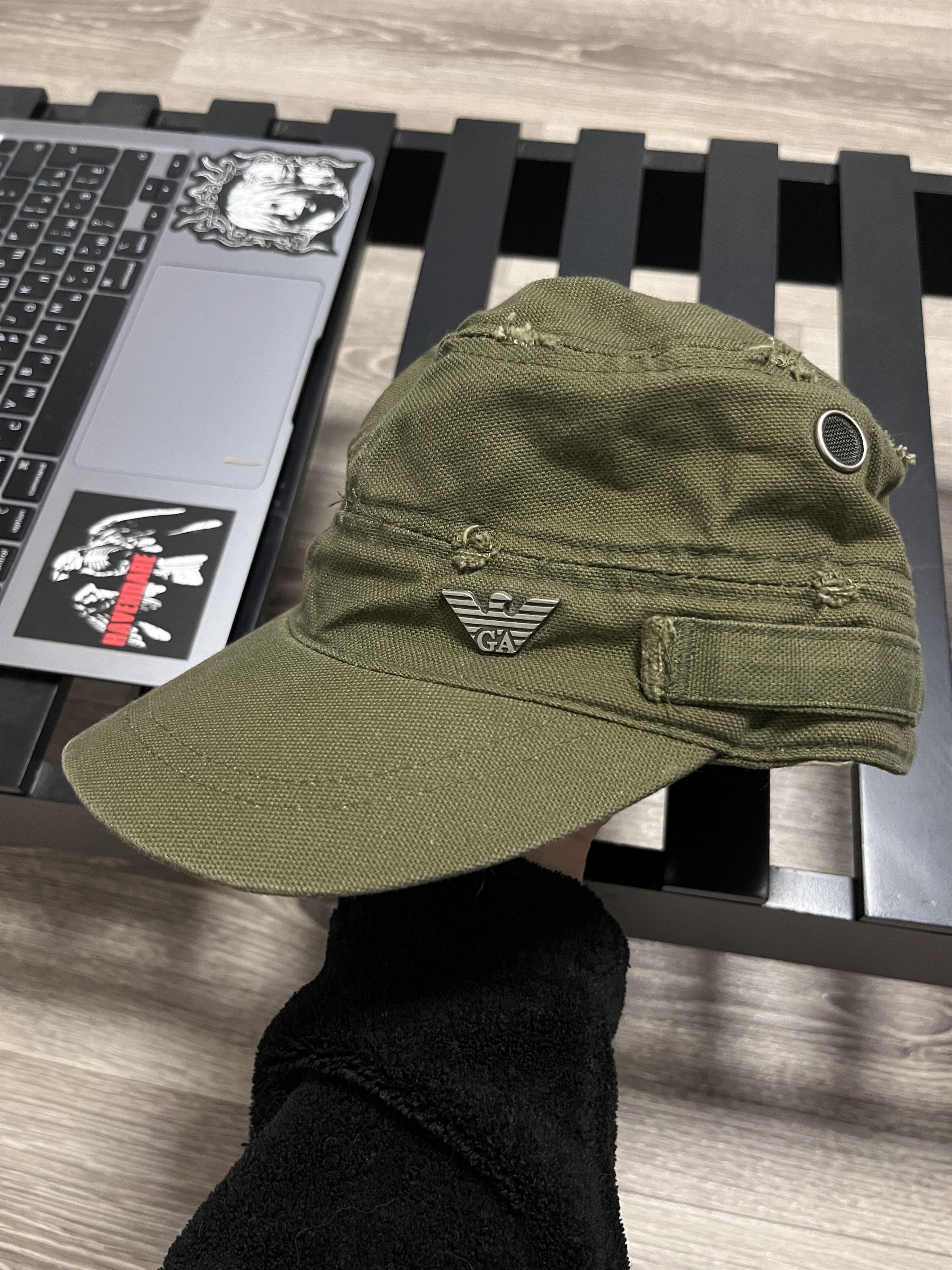 Armani cap on sale