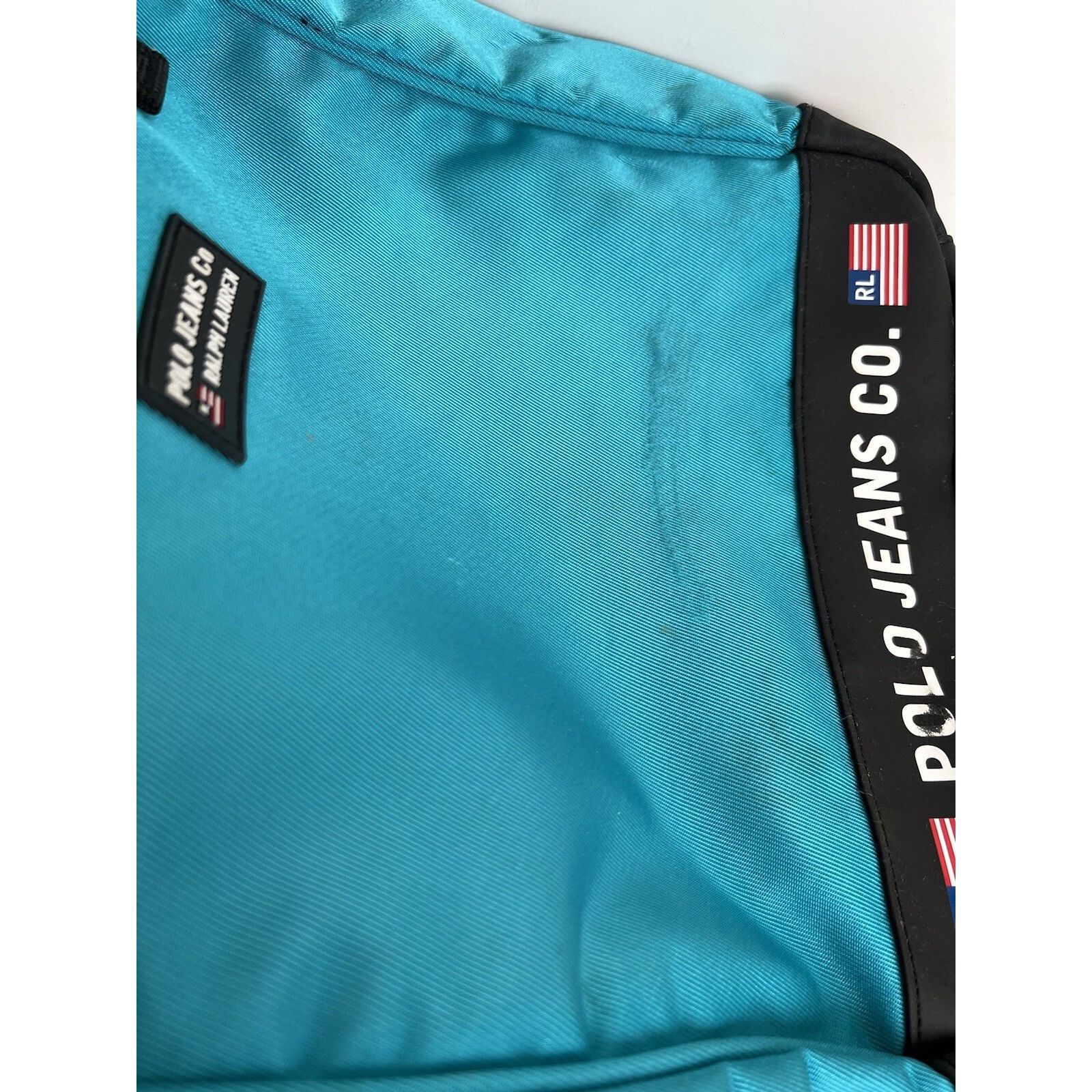 Polo Ralph Lauren Vintage Polo Jeans Co Ralph Lauren Tote Bag 90s Teal Light Size ONE SIZE - 3 Thumbnail