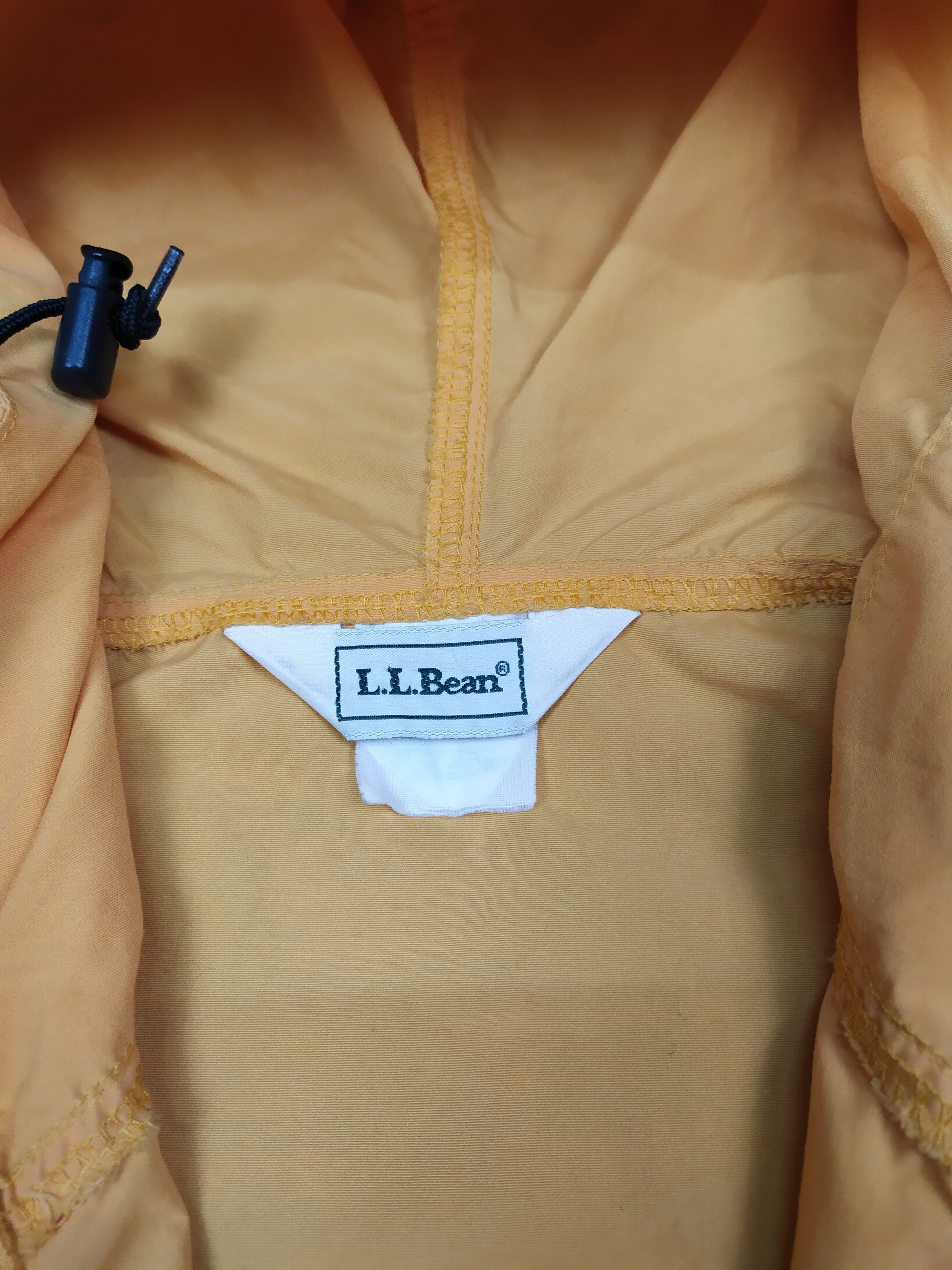 L.L. Bean Vintage 90's LL.Bean Anorak Nylon Hoodie Jacket Size US XXL / EU 58 / 5 - 4 Thumbnail