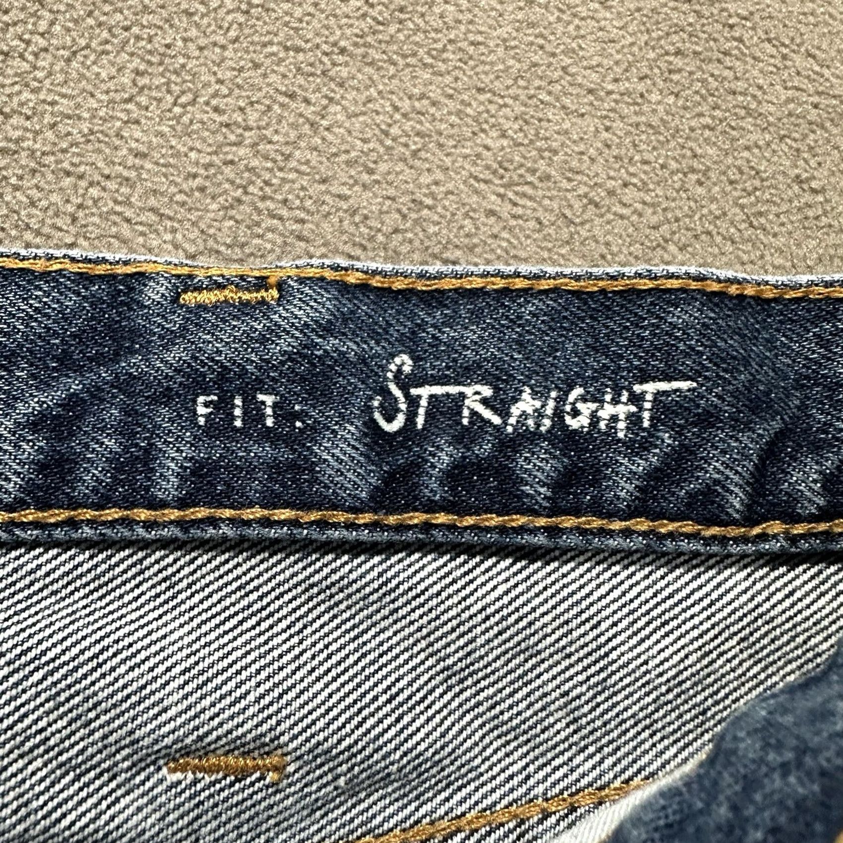 Eddie Bauer Eddie Bauer Jeans Mens 38x30.5 Straight Fit Stonewash Blue Denim GUC Size US 38 / EU 54 - 5 Thumbnail
