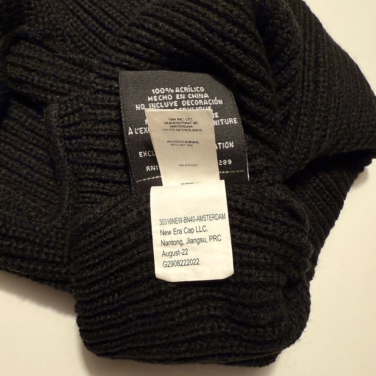 New Era × Supreme Supreme New Era Box Logo Balaclava FW22 Size ONE SIZE - 6 Thumbnail