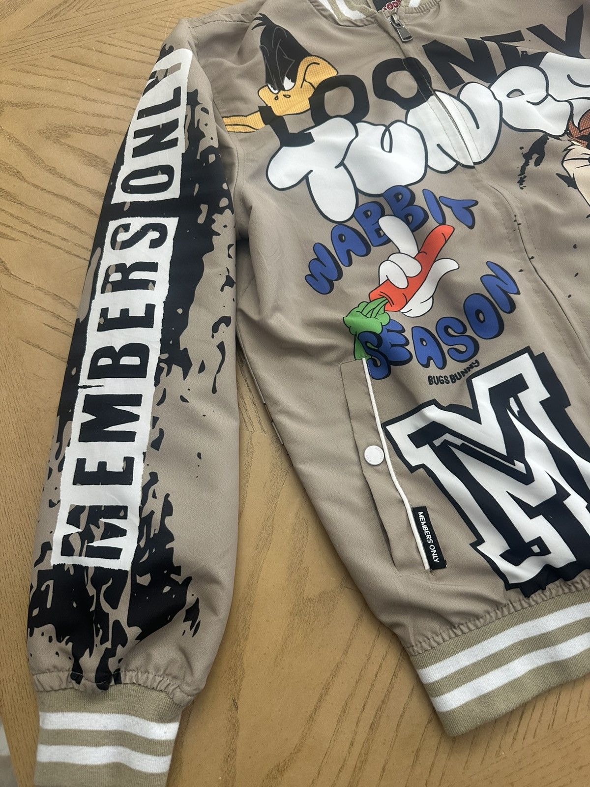 Members Only Looney Tunes Members Only Men’s Bomber Jacket Size US S / EU 44-46 / 1 - 2 Thumbnail