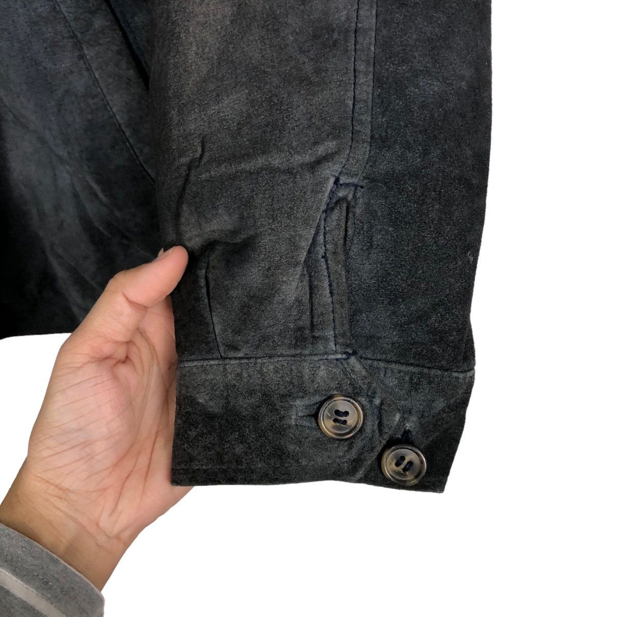 Japanese Brand 🔥Biker Genuine Leather Jacket Machope Issey Miyake Blanket Size US M / EU 48-50 / 2 - 15 Thumbnail