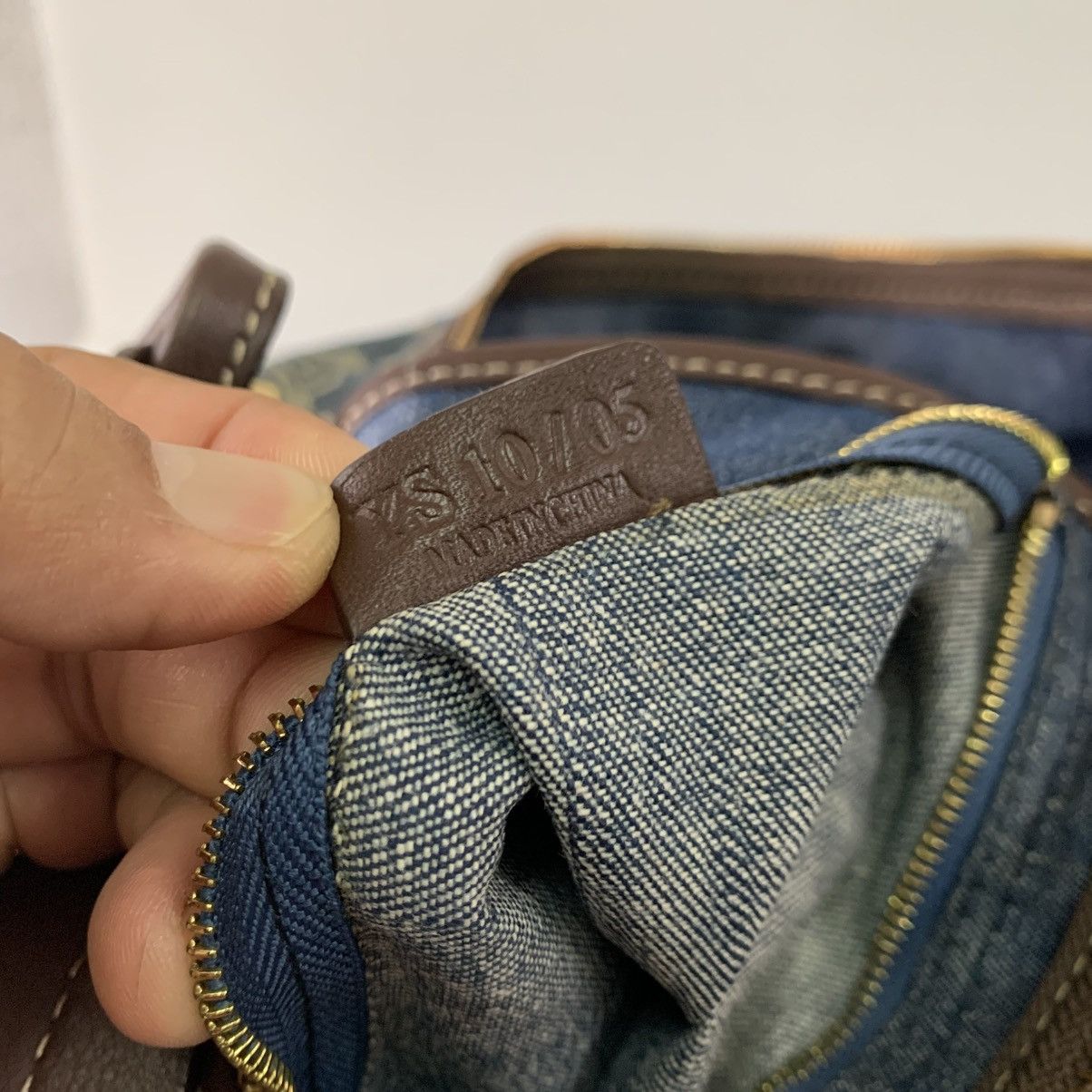 Celine Celine Canvas Denime Shoulder Pre-Owned Bag Size ONE SIZE - 14 Thumbnail