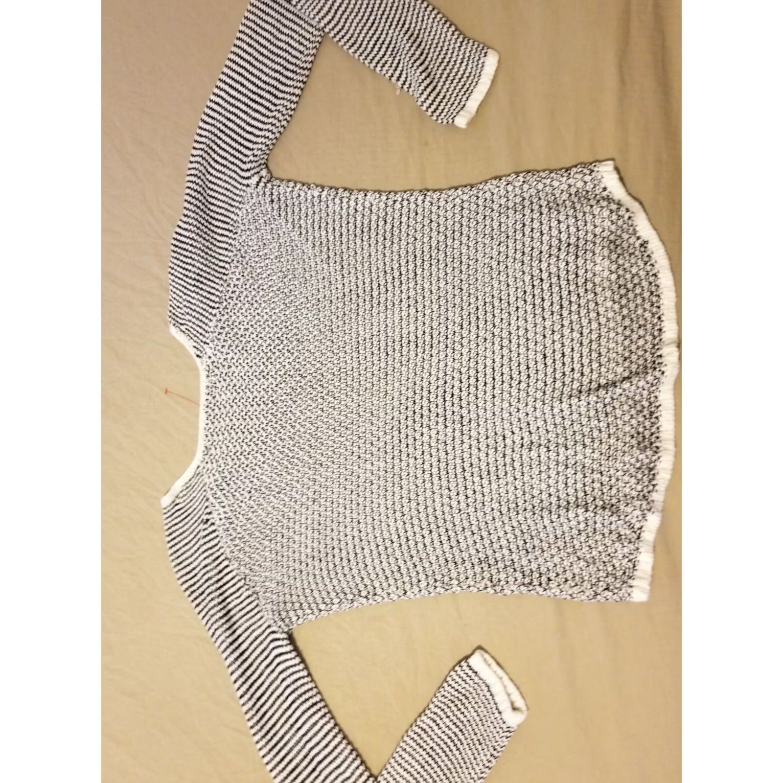 Vintage Womens Max Studio Sweater M Gray Cotton Crewneck Size M / US 6-8 / IT 42-44 - 5 Thumbnail
