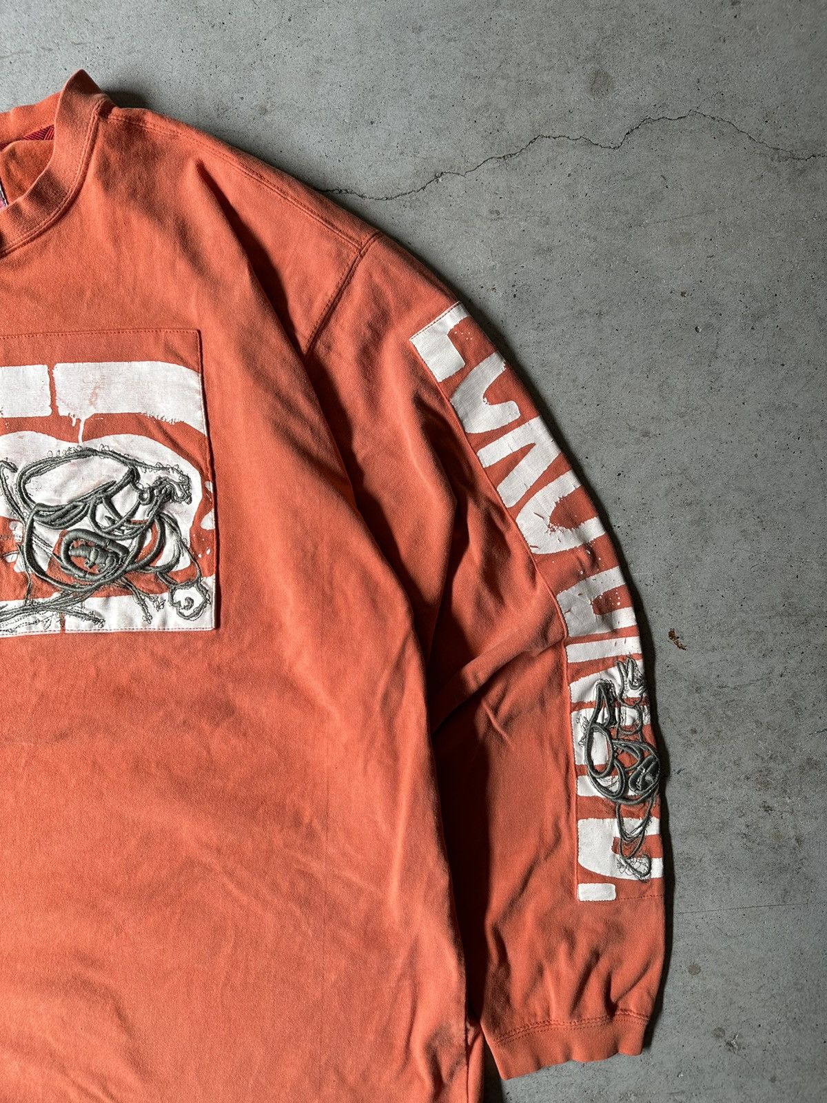 Ecko Unltd. Y2K Vintage Grunge Ecko Unltd. orange longsleeve shirt Size US XL / EU 56 / 4 - 2 Thumbnail