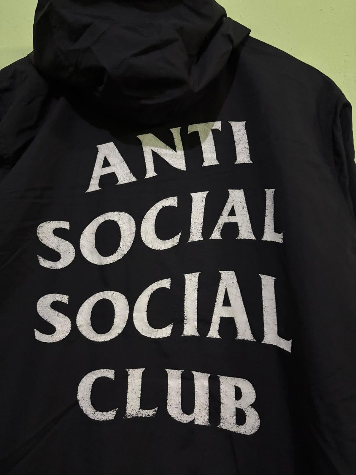 Anti Social Social Club Anti Social Social Club Anorak Windbreaker Jacket Hoodie Size US M / EU 48-50 / 2 - 9 Thumbnail
