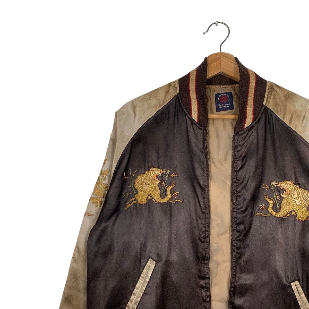 Japanese Brand Japanese Traditional Tiger Dragon Sukajan Jacket Size US M / EU 48-50 / 2 - 6 Thumbnail