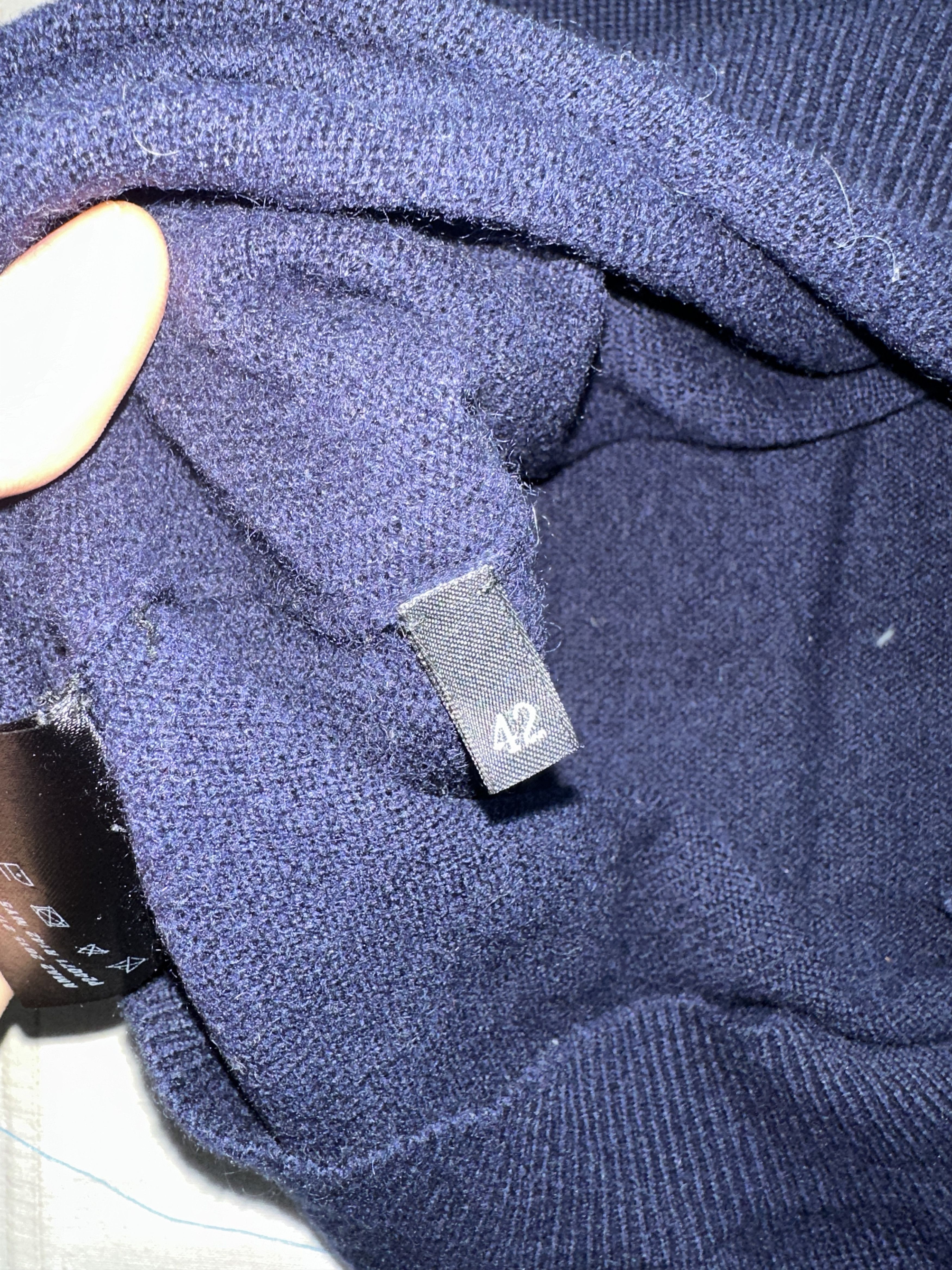 Prada Prada Button-Back Reversed Cardigan Size IT 42 Wool Knit Size M / US 6-8 / IT 42-44 - 18 Thumbnail