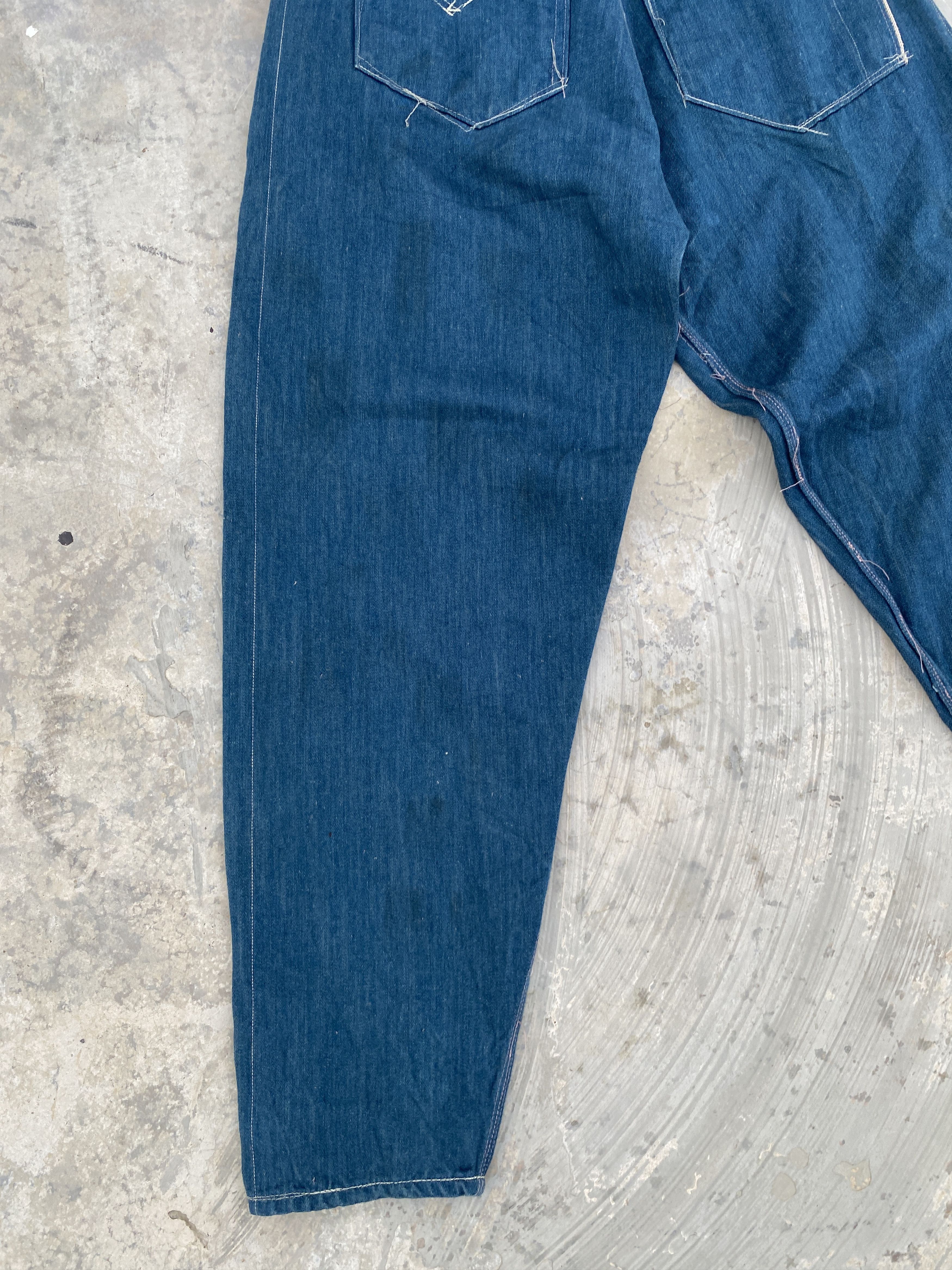 Levi's × Levi's Vintage Clothing Levis RED Slouch 2009SS Sarrouel Selvedge Jeans Size US 29 - 10 Thumbnail