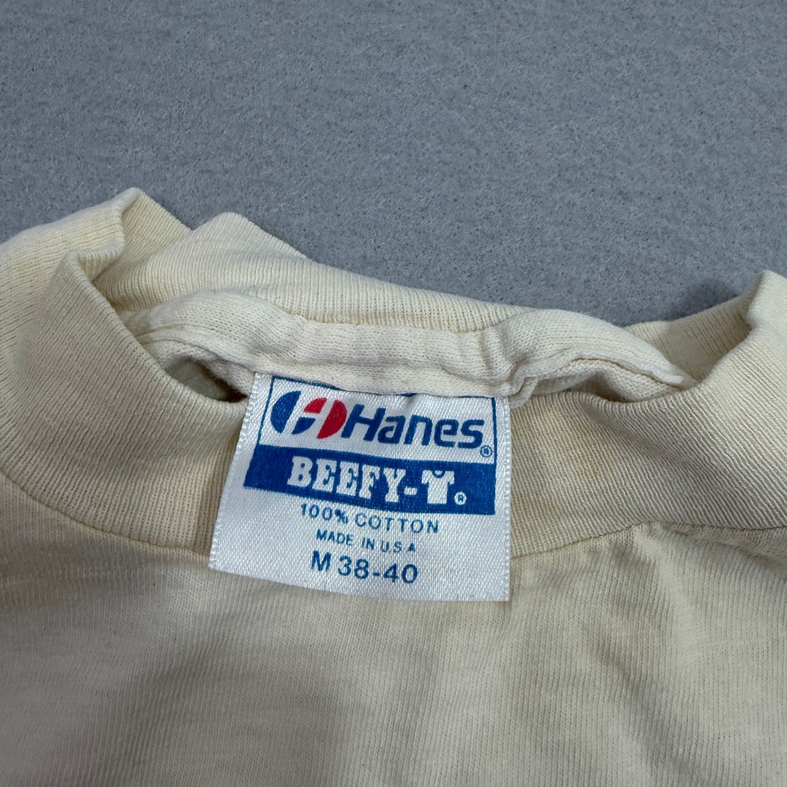 Vintage Vintage Elderly Instruments Shirt Size Medium Ivory 80s Size US M / EU 48-50 / 2 - 10 Thumbnail