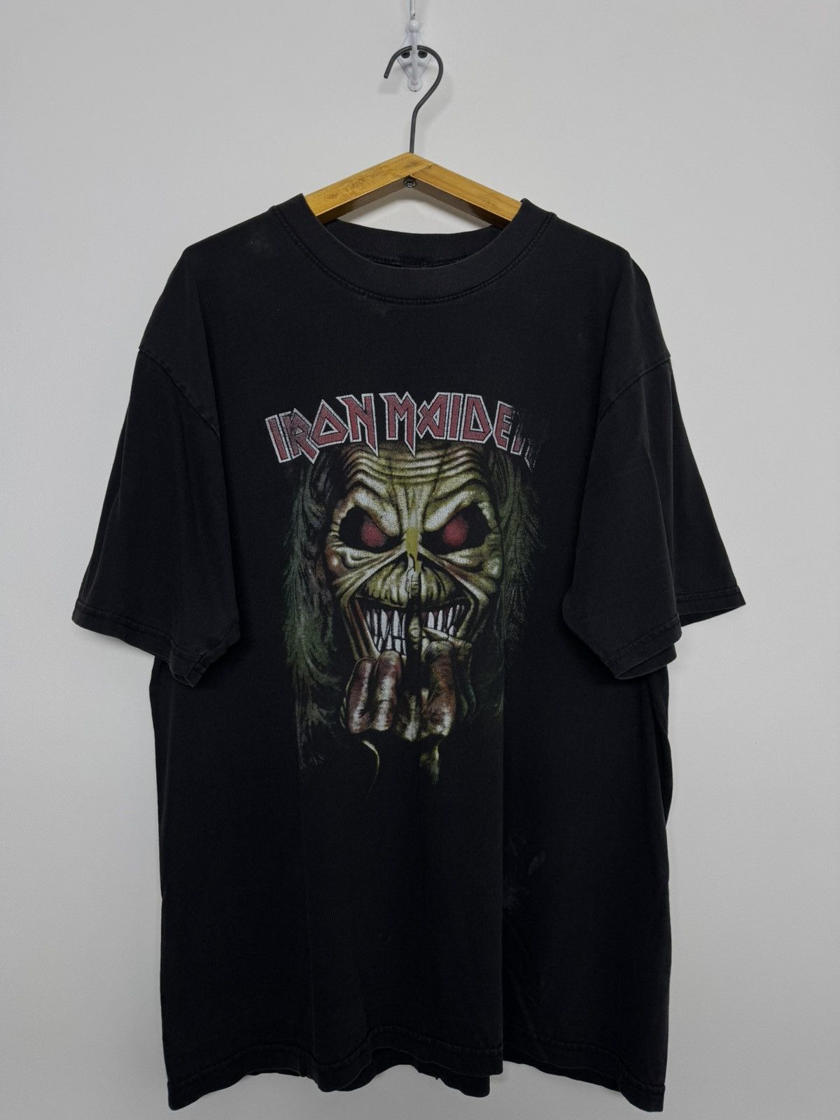 Iron Maiden Vtg Iron Maiden Band T Shirt Best Of The Beast Eddie 90s Size US M / EU 48-50 / 2 - 4 Thumbnail