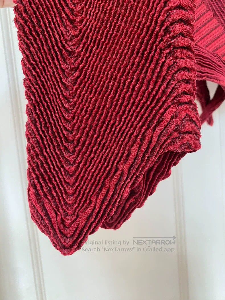 Issey Miyake Issey Miyake Budding Coat Bright Red Size M / US 6-8 / IT 42-44 - 9 Thumbnail