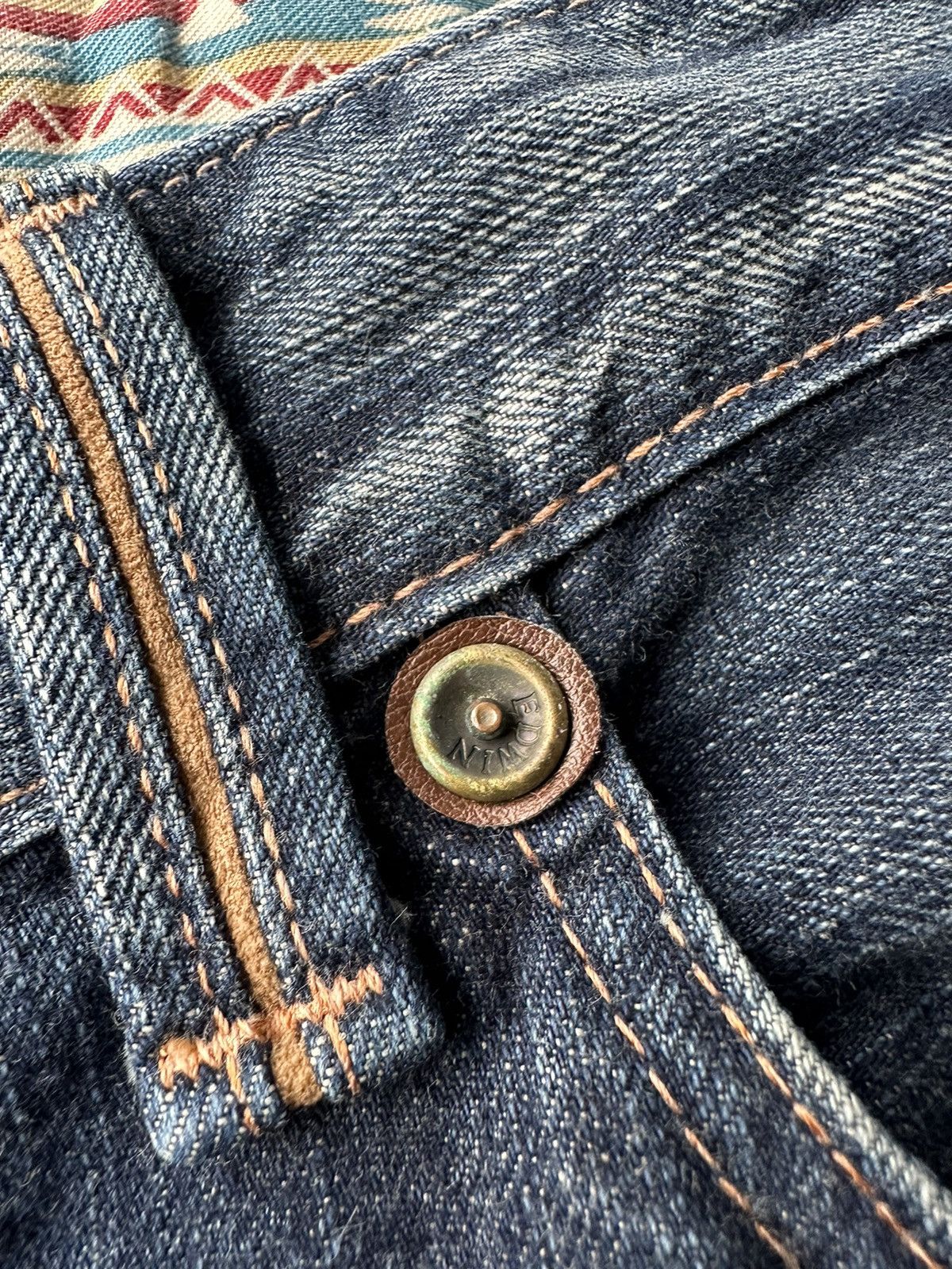 Edwin Vtg 90s Edwin Exclusive Distressed Denim 30x30 D222 Size US 30 / EU 46 - 15 Thumbnail