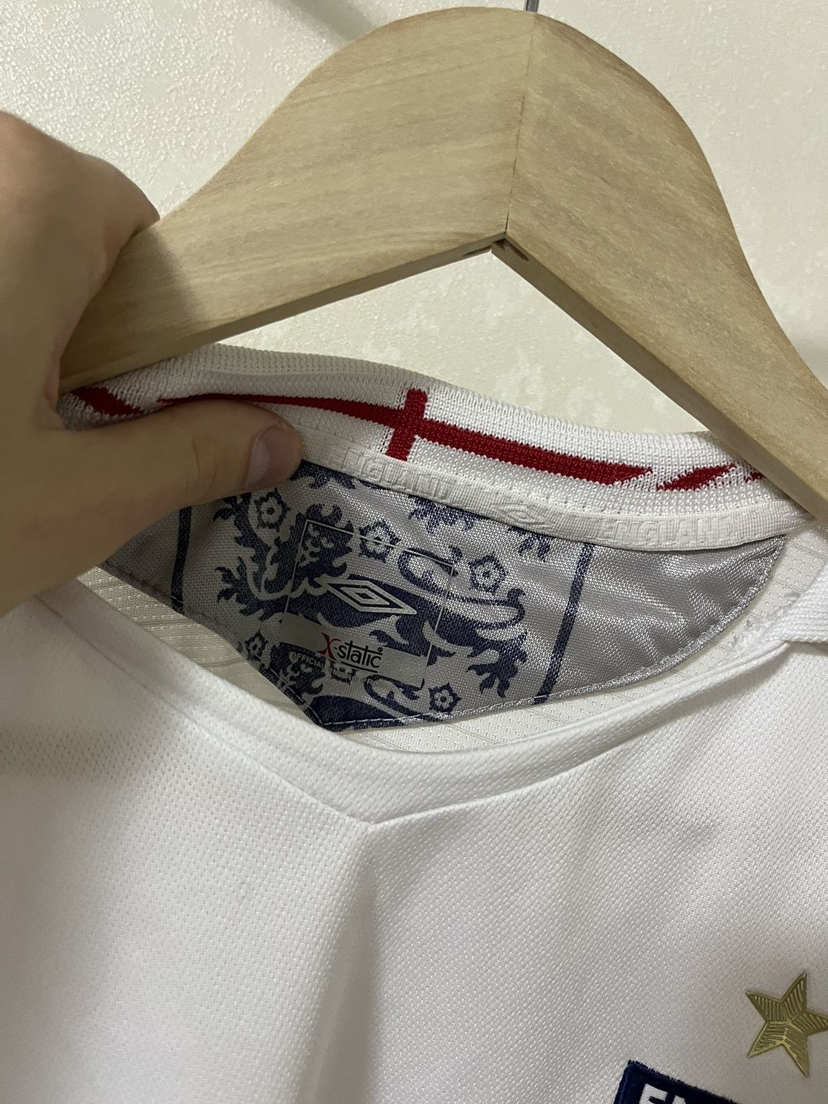 Umbro Umbro England 2005/07 Home Vintage Jersey Size US L / EU 52-54 / 3 - 3 Thumbnail