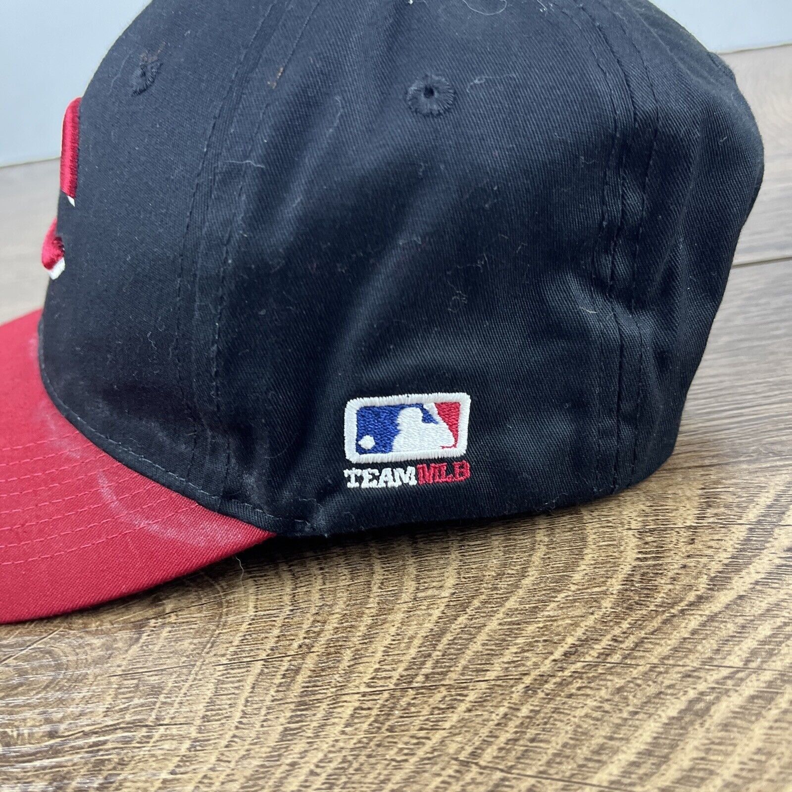 Other Cincinnati Reds MLB Hat Cincy Reds Hat Black Adjustable Adul Size ONE SIZE - 8 Thumbnail