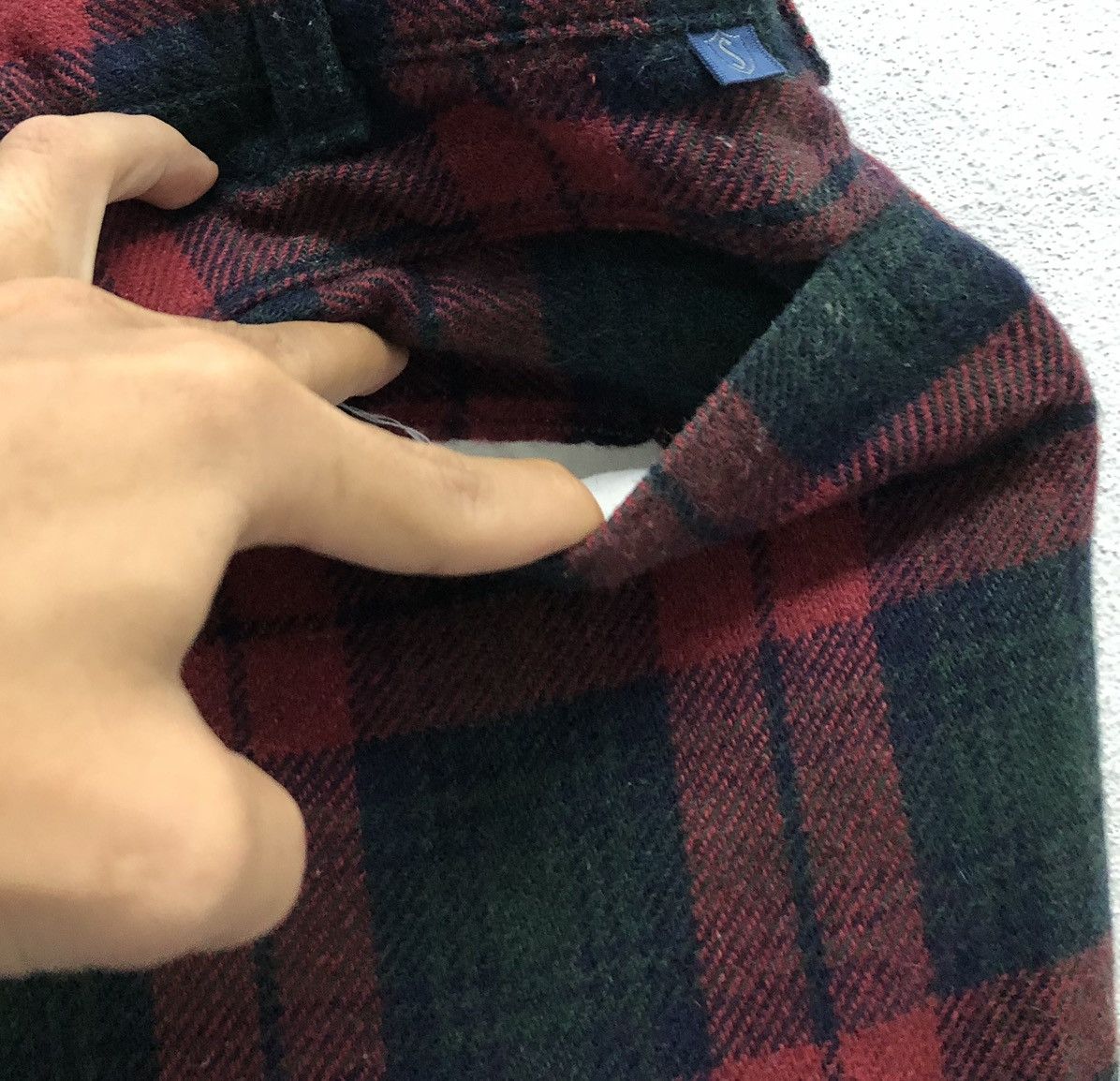 Vintage Sedgefield Tartan Wool Blend Pants
