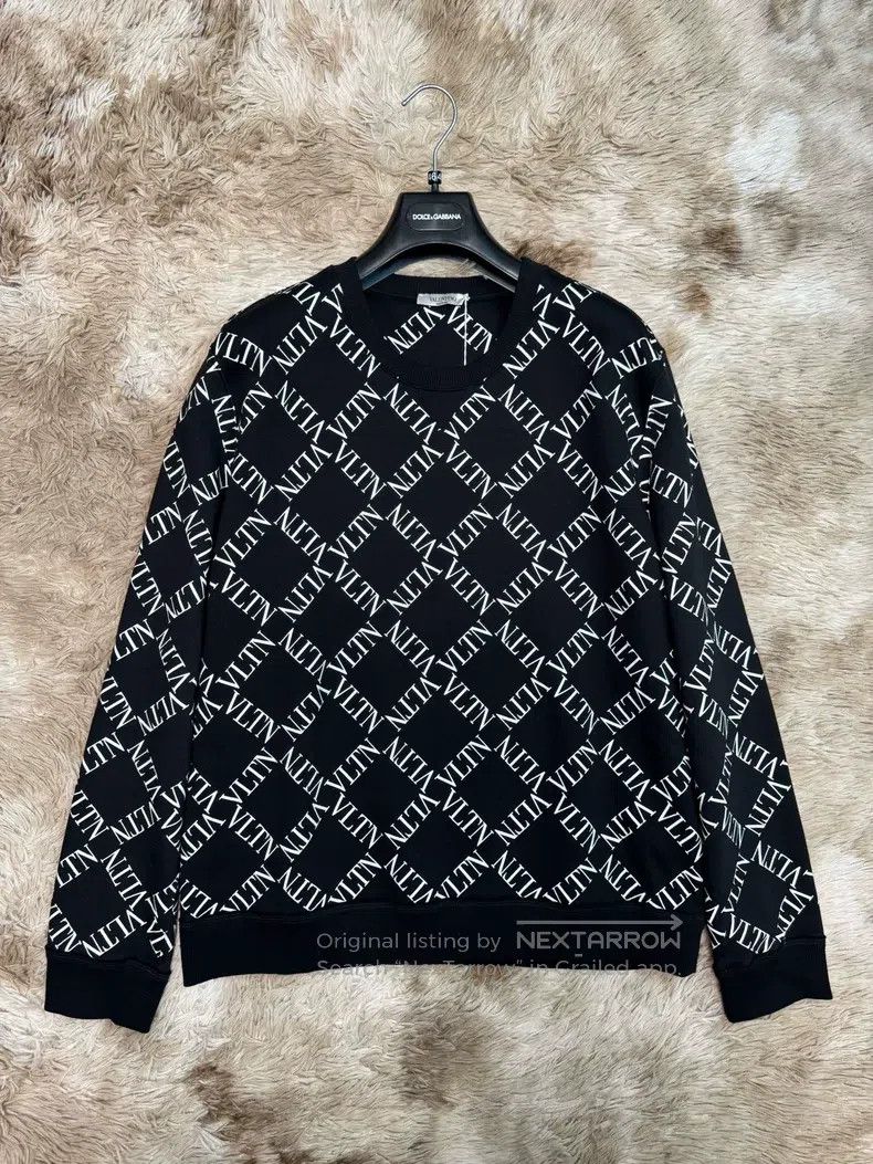 Valentino Valentino VLTN barrage sweatshirt Size S / US 4 / IT 40 - 1 Thumbnail