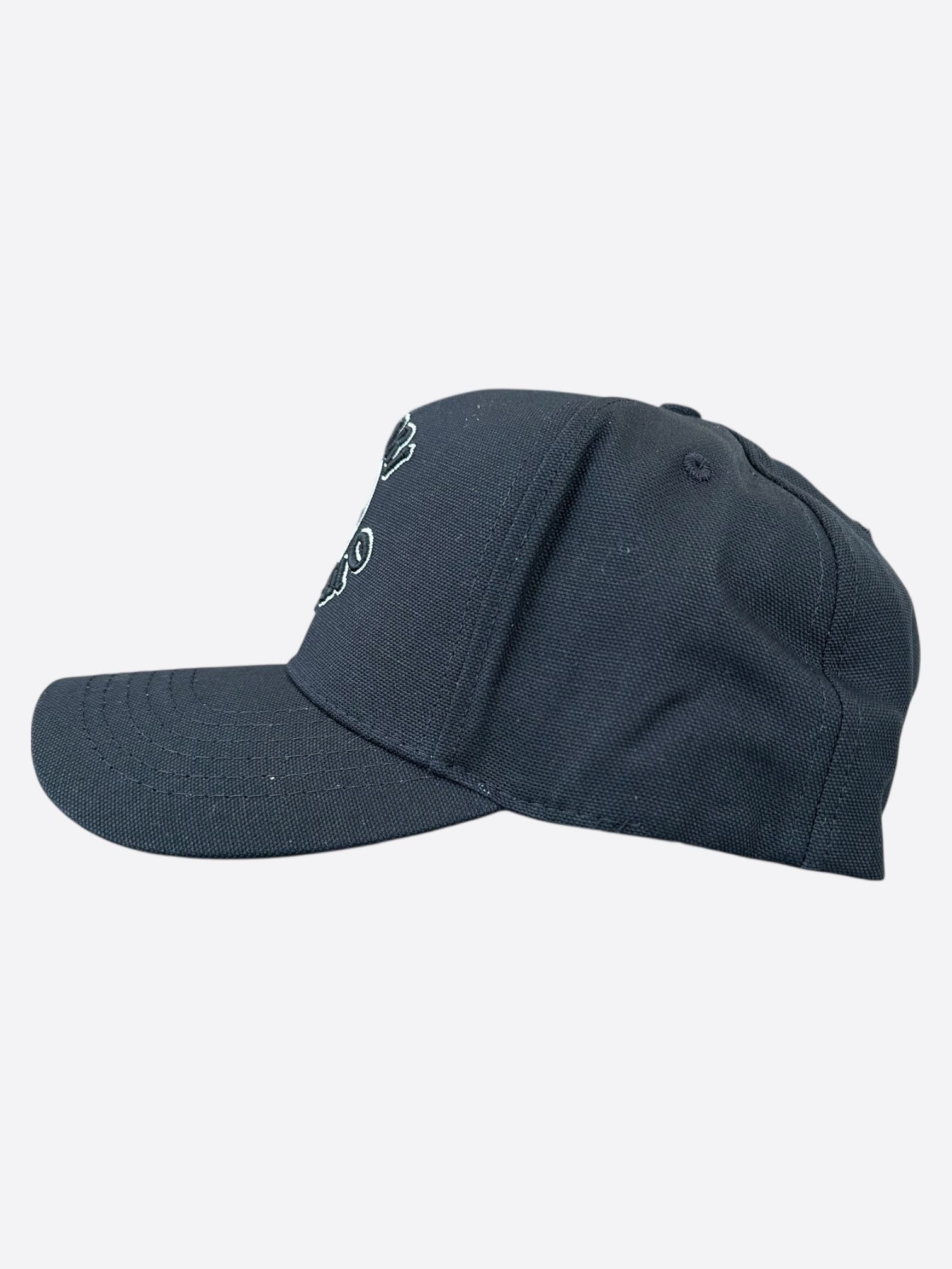 Amiri Amiri Black & White Preemo Trucker Hat Size ONE SIZE - 4 Thumbnail
