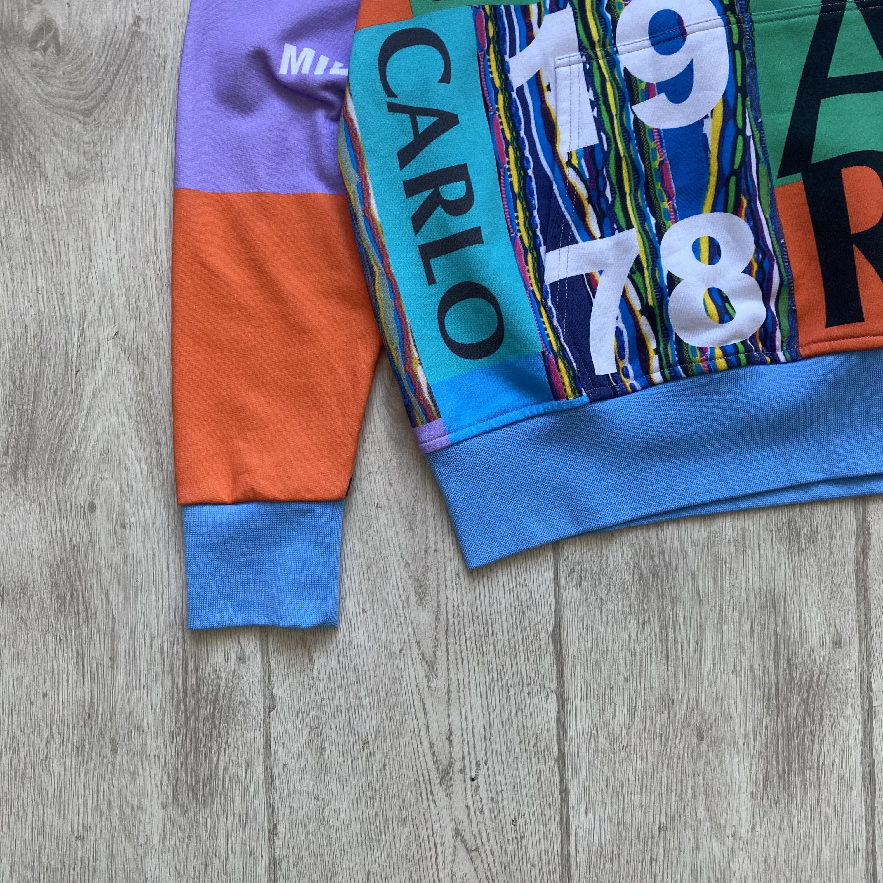 Carlo Colucci 💎RARE Carlo Colucci Hoodie Multicolor sweatshirt Coogi Size US M / EU 48-50 / 2 - 2 Thumbnail
