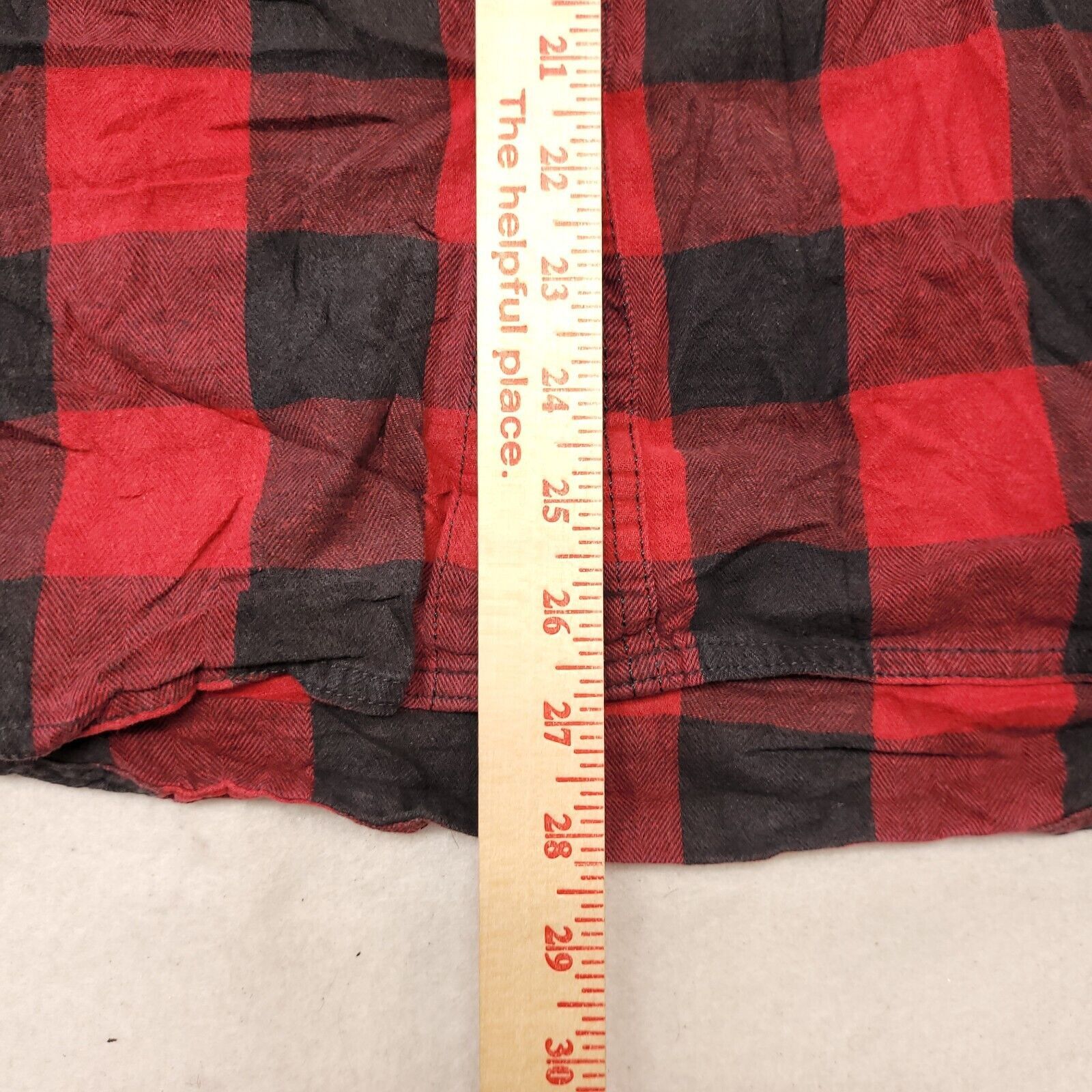 Sonoma Sonoma Buffalo Check Flannel Button Up Shirt Mens Size L Red Size US L / EU 52-54 / 3 - 8 Thumbnail