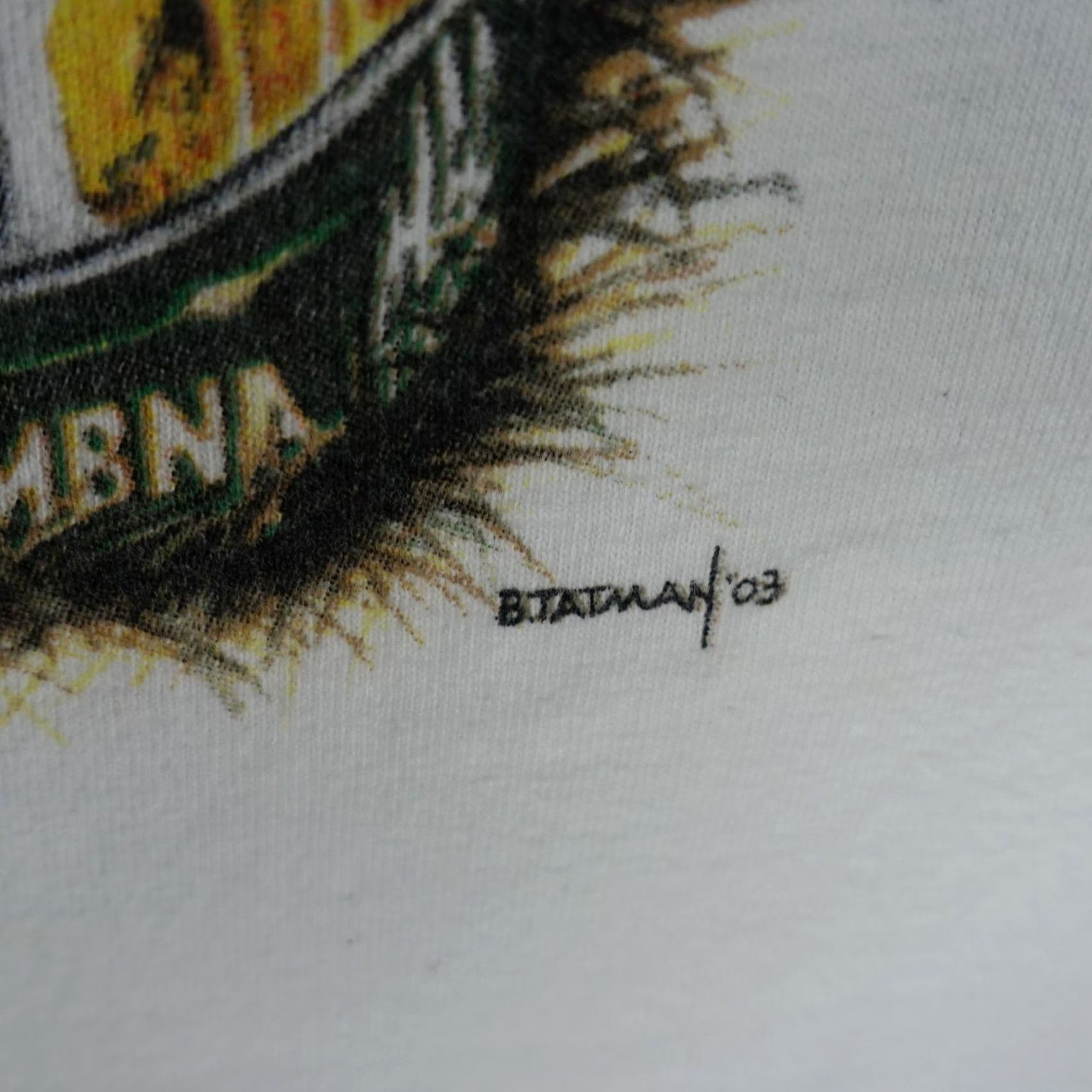 Gildan VINTAGE John Force Shirt Mens Large White Funny Car King Jungle Lion NHRA 2003 Size US L / EU 52-54 / 3 - 5 Thumbnail