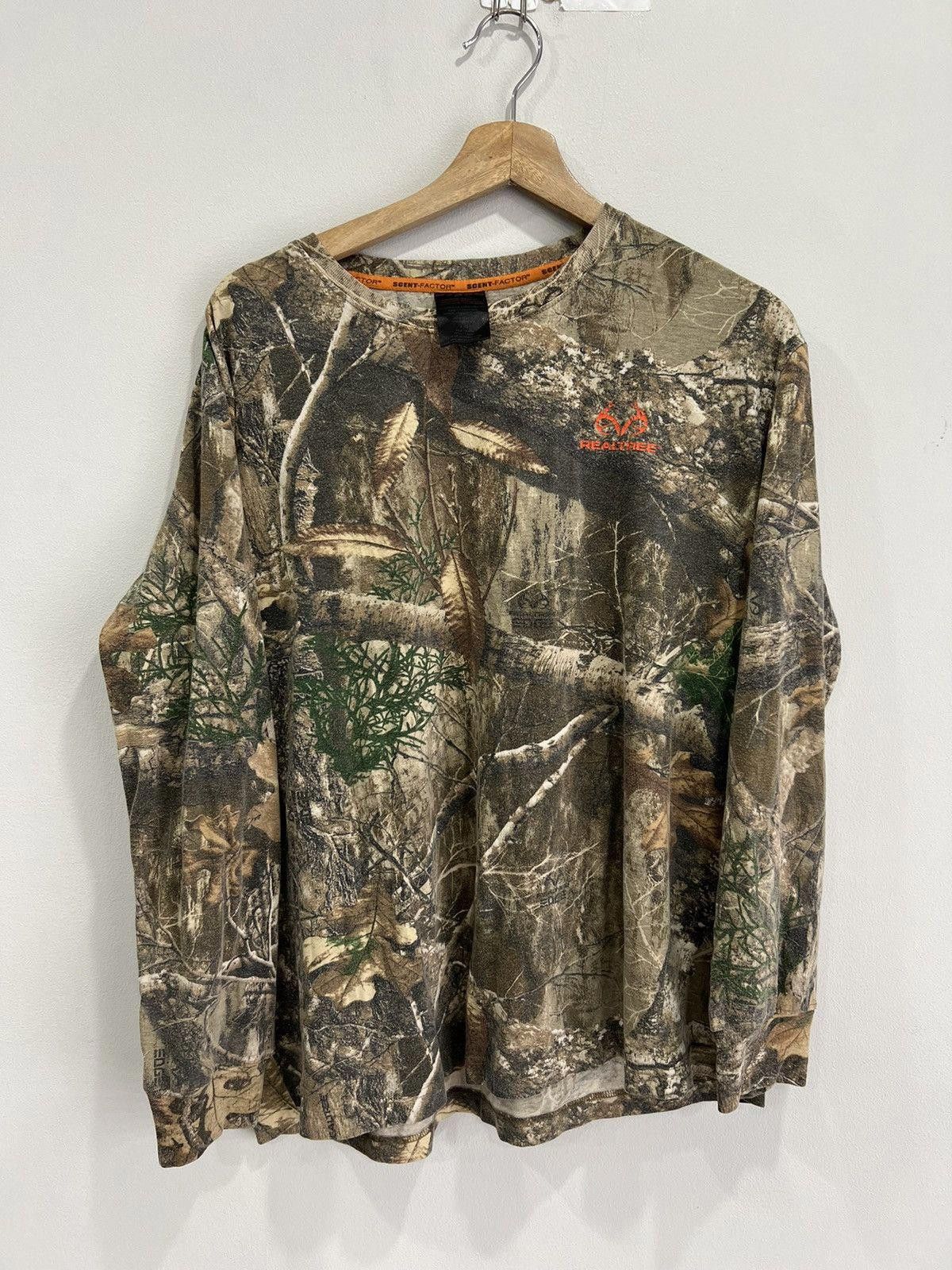 Vintage Vintage Camo Longsleeve Shirt real tree mossy oak Size US L / EU 52-54 / 3 - 1 Thumbnail