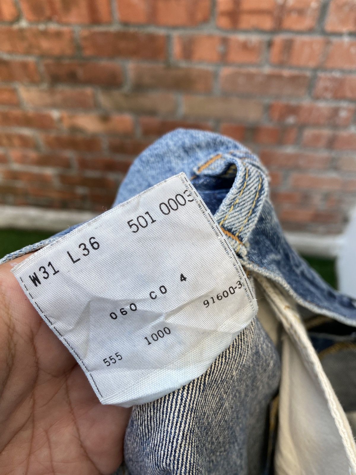 Levi's Vintage Clothing W30x33 Vintage levi's 501xx redline big E made in USA Size US 30 / EU 46 - 8 Thumbnail