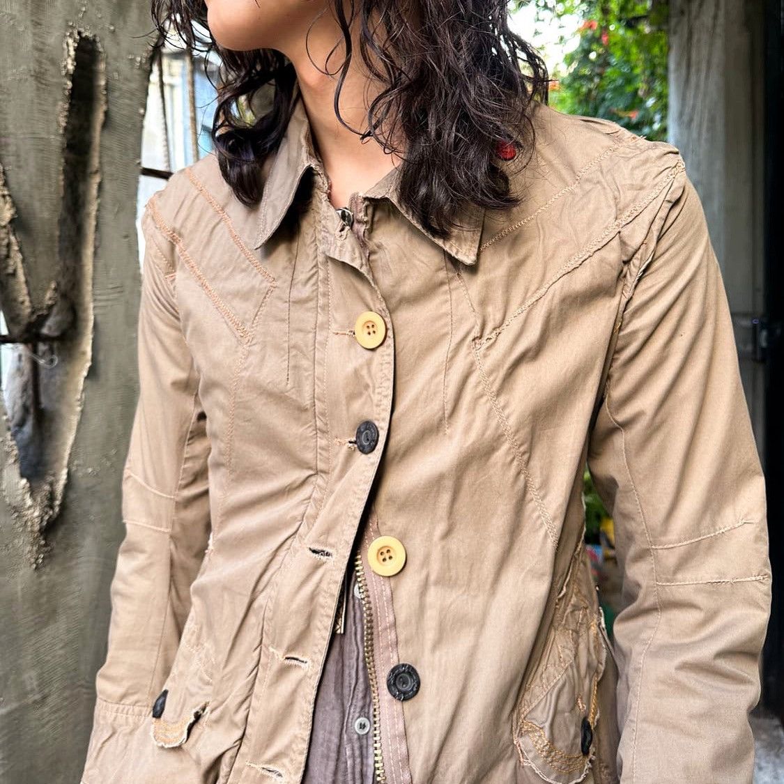 Marithe + Francois Girbaud 00’s Marithe Francois Girbaud Apocalypse Style Rope Jacket Size US M / EU 48-50 / 2 - 16 Thumbnail