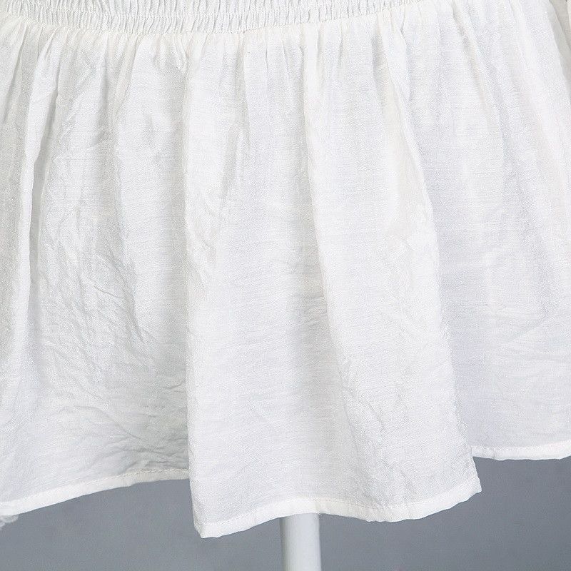 Other Off shoulder tops for women vintage with lace long sleeves Size XL / US 12-14 / IT 48-50 - 4 Thumbnail