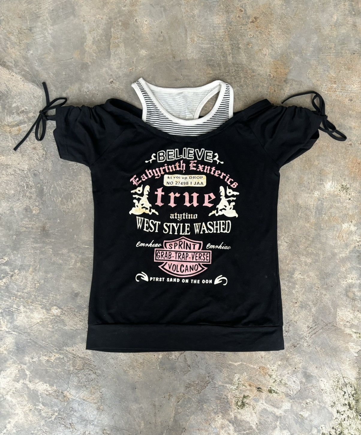 Hysteric Glamour × If Six Was Nine × Japanese Brand Y2k Opium Believe Ifwixwasnine Punk Style Women's Tshirt Size M / US 6-8 / IT 42-44 - 1 Thumbnail