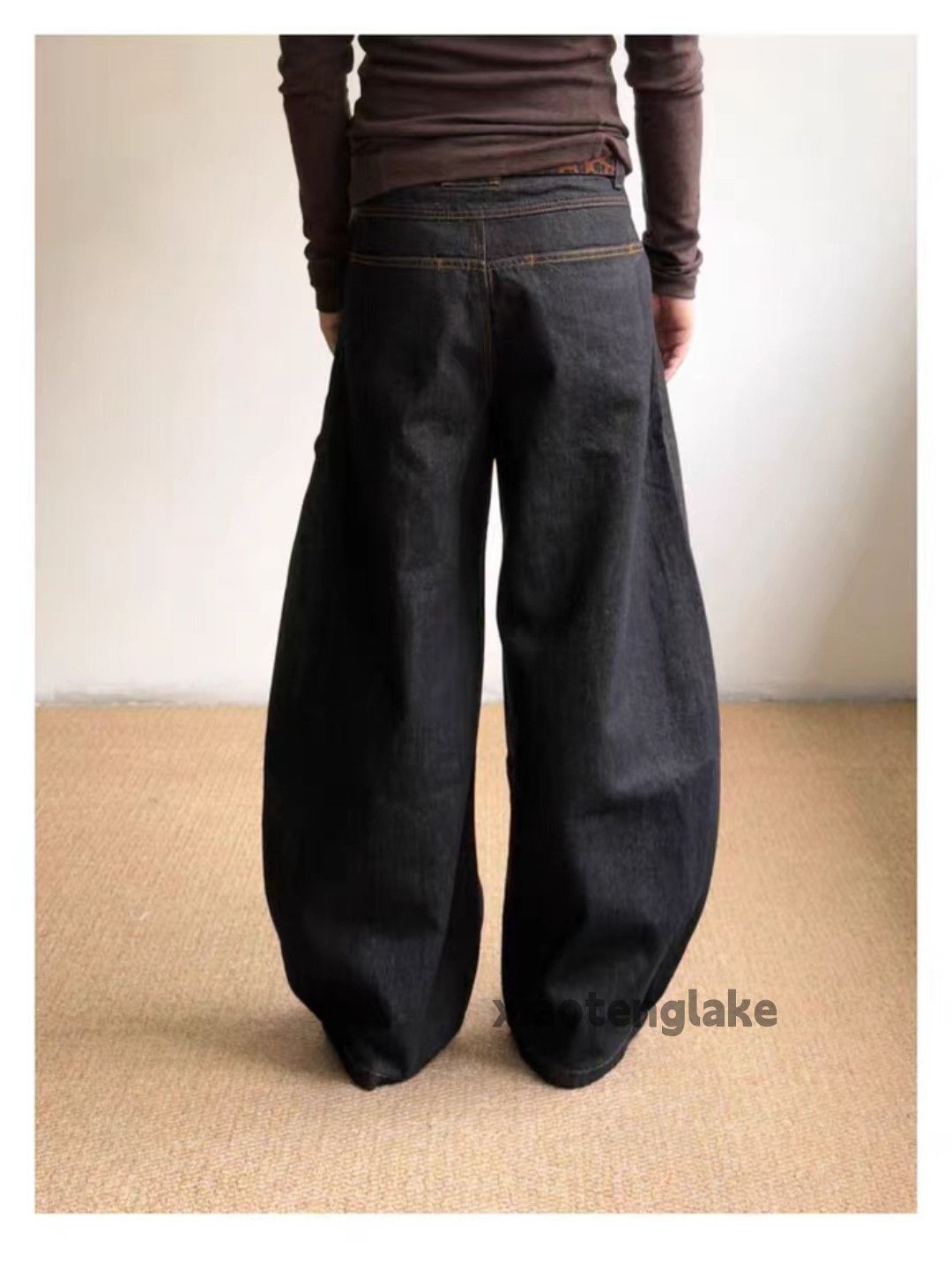 Vintage ltx vintage loose baggy skate hiphop flared cargo jeans Size US 28 / EU 44 - 3 Thumbnail