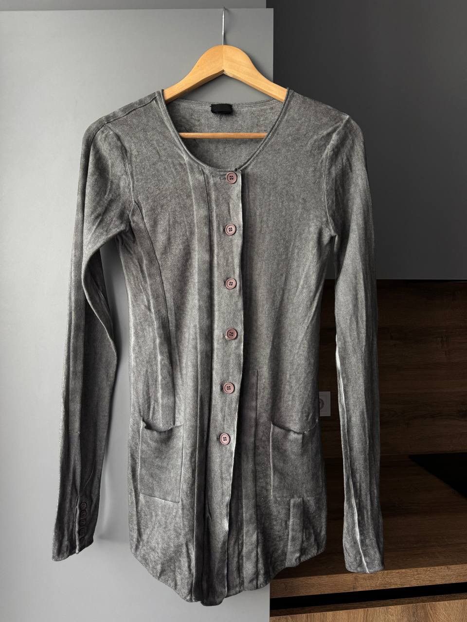 Rundholz Rundholz Dip Avant Garde Faded Grunge Cardigan Top Size M / US 6-8 / IT 42-44 - 1 Thumbnail