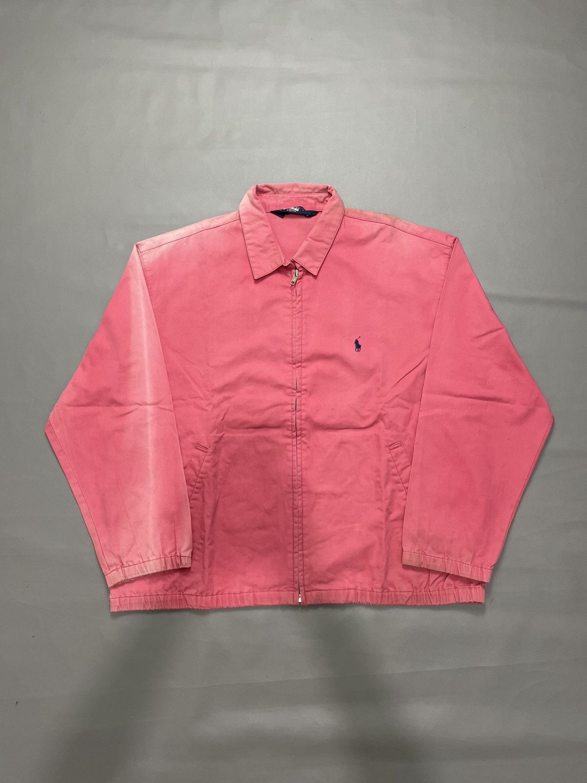 Polo Ralph Lauren Polo Distressed Harrington Jacket Sun Faded Size US L / EU 52-54 / 3 - 1 Thumbnail