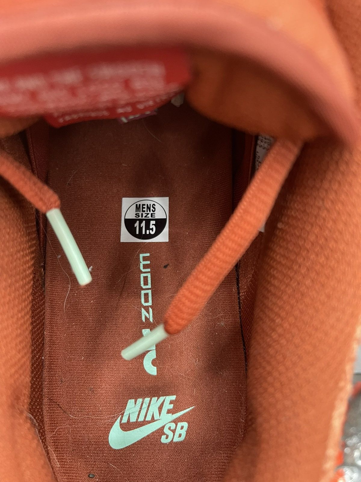 Nike Size 11.5 - Nike Dunk Low SB Mystic Rosewood Size US 11.5 / EU 44-45 - 9 Thumbnail