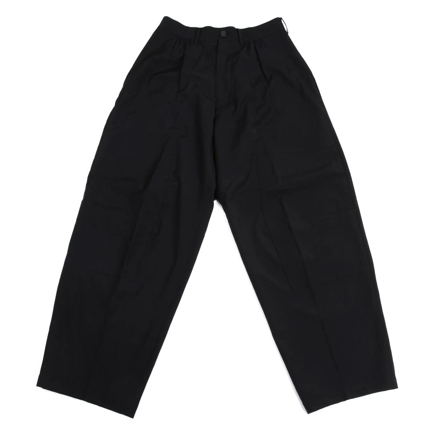 Yohji Yamamoto Yohji Yamamoto Wool Trope Patchwork Pants Size US 30 / EU 46 - 1 Thumbnail