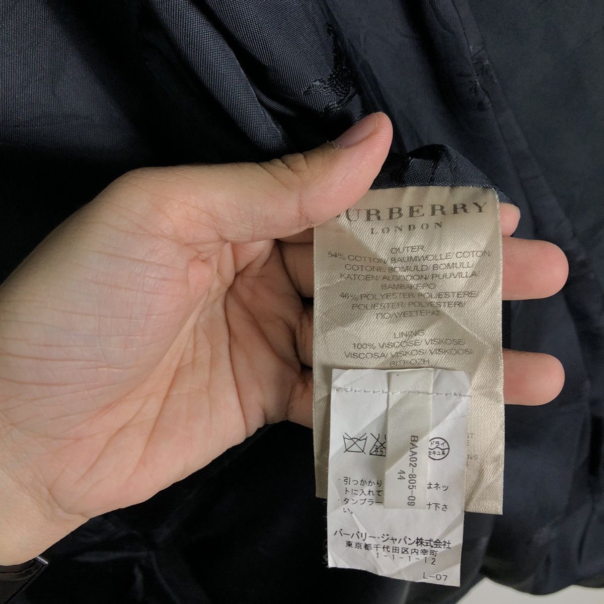 Burberry 🔥VINTAGE BURBERRY LONDON MADE IN ENGLAND LONG JACKET Size US S / EU 44-46 / 1 - 14 Thumbnail