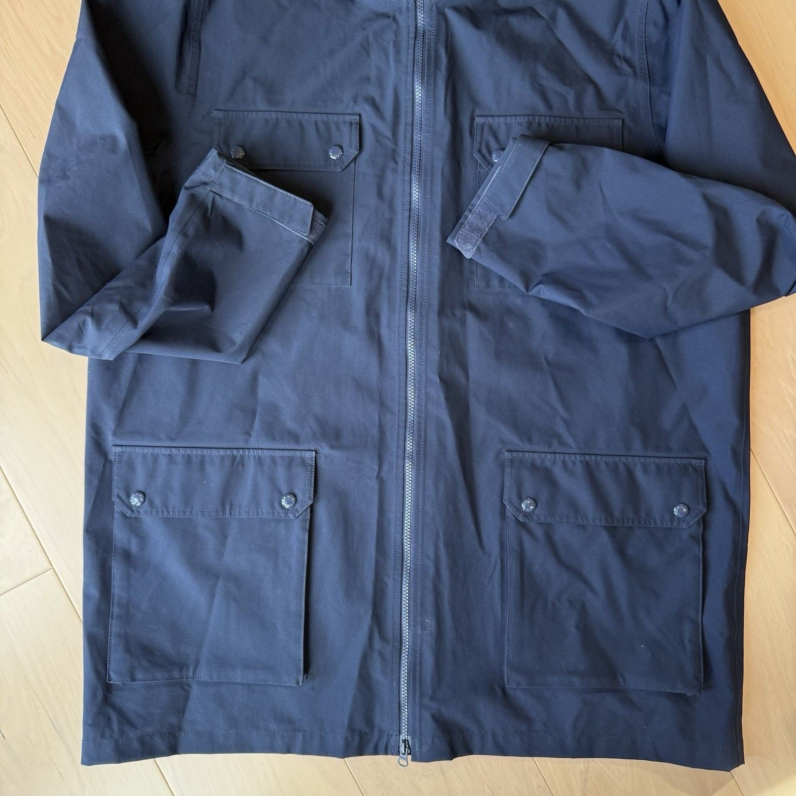 Best Made Co. Best Made CO Rain Jacket 2XL Blue Full Zip Waterproof Size US XXL / EU 58 / 5 - 6 Thumbnail