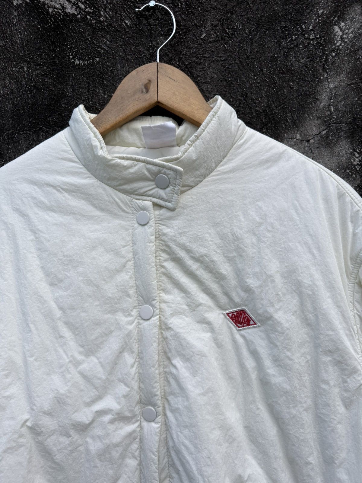 Danton Danton White Light Puffer Bomber Jacket Size US L / EU 52-54 / 3 - 3 Thumbnail