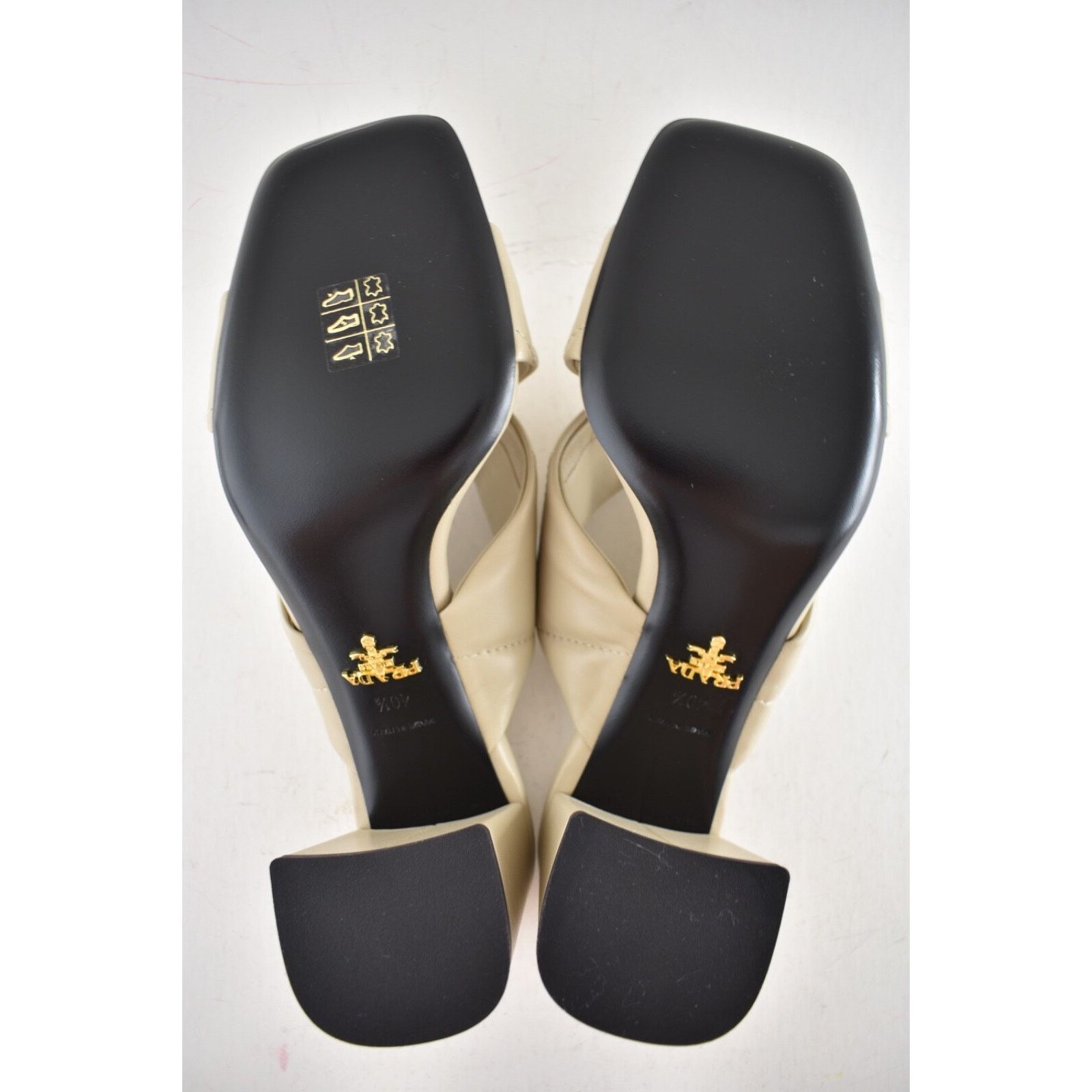 Prada Prada Deserto 65mm Quilted Criss Cross Logo Slide Sandal Size US 10.5 / IT 40.5 - 17 Thumbnail